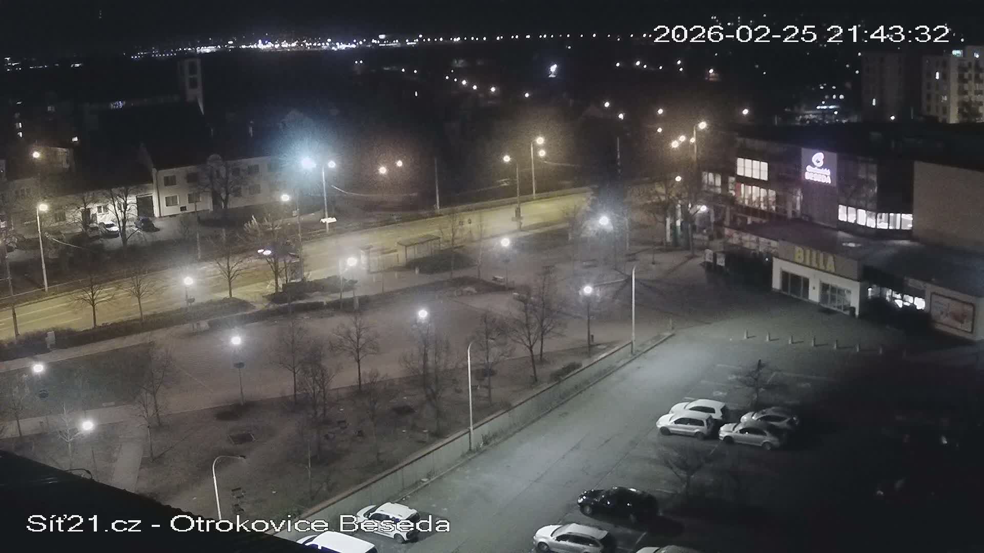 Otrokovice East View Skyline Live Cam - Otrokovice, Zlin, Czechia