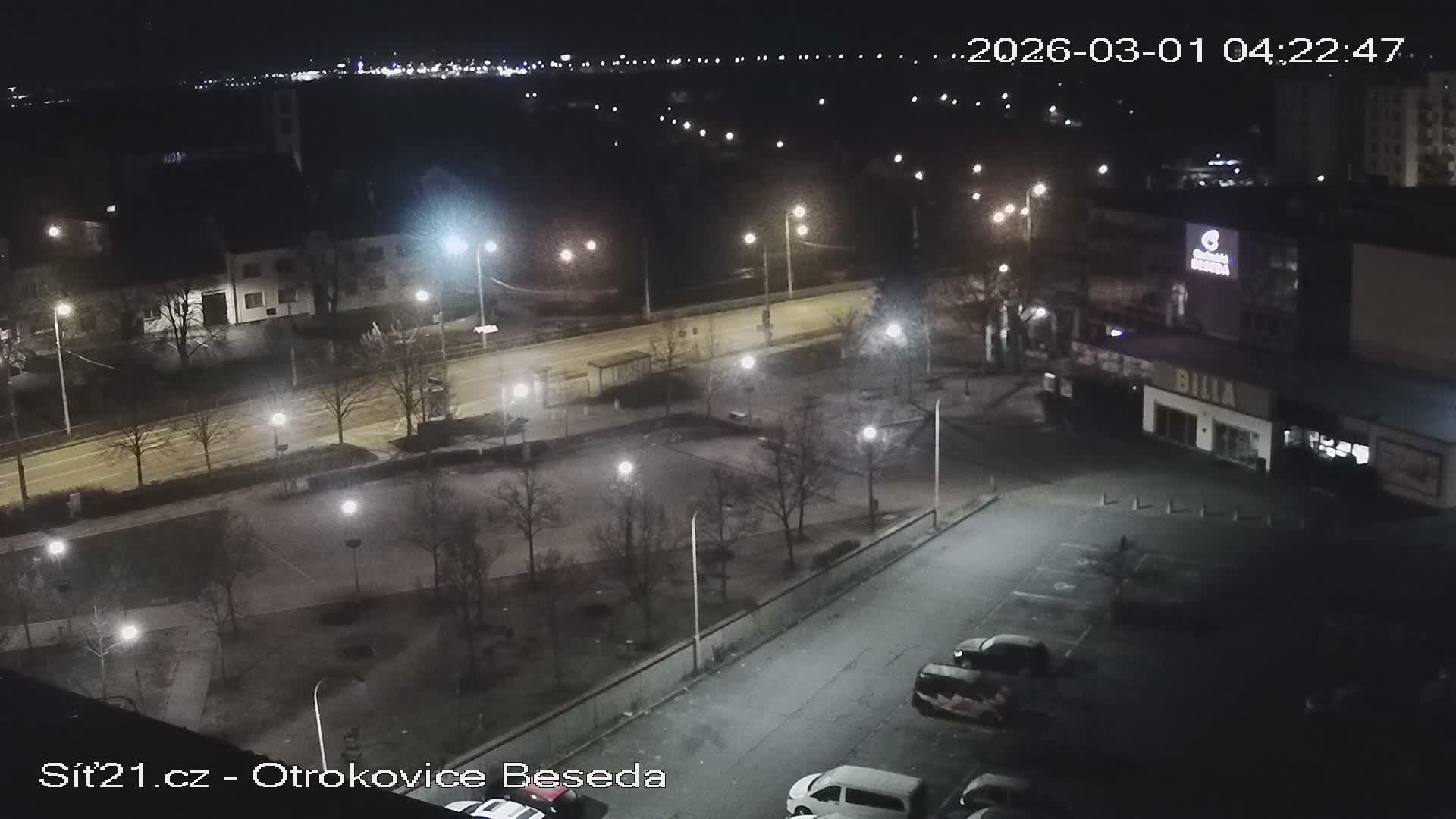 Otrokovice East View Skyline Live Cam - Otrokovice, Zlin, Czechia