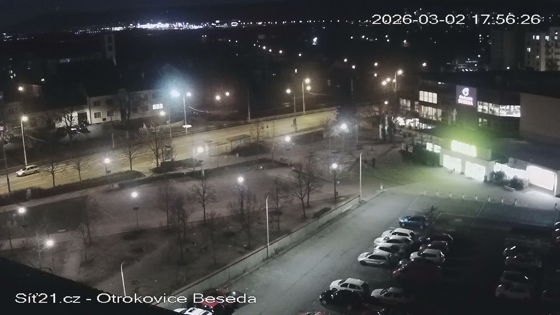 Otrokovice East View Skyline Live Cam - Otrokovice, Zlin, Czechia