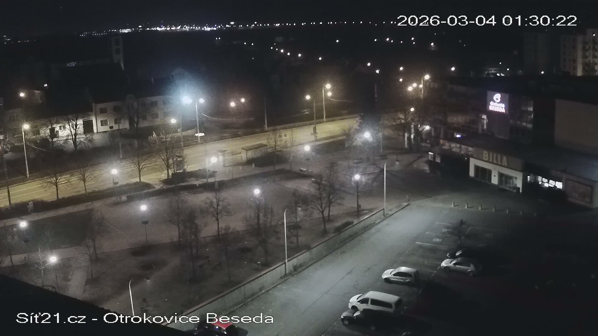 Otrokovice East View Skyline Live Cam - Otrokovice, Zlin, Czechia