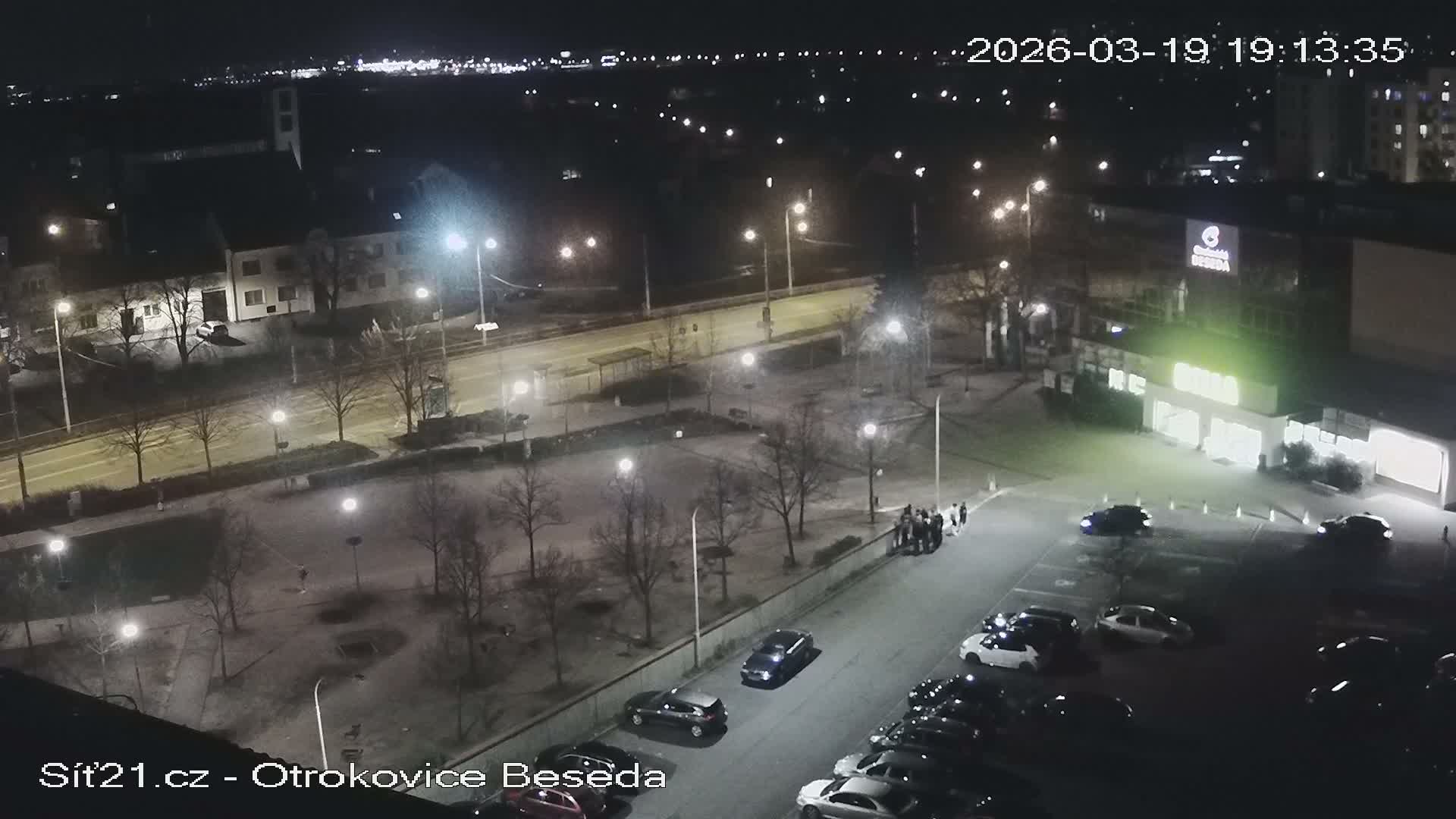 Otrokovice East View Skyline Live Cam - Otrokovice, Zlin, Czechia