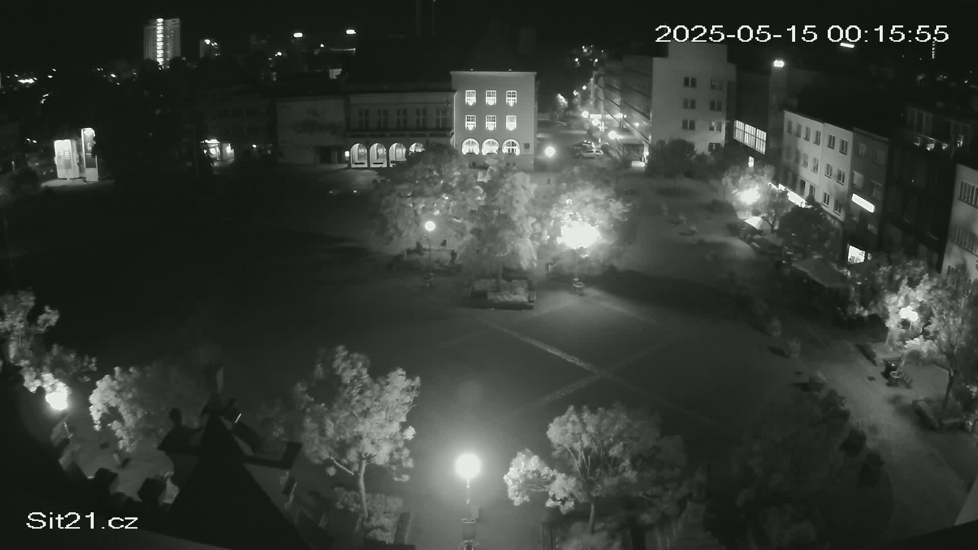 Zlin, Námestí Míru (Peace Square) Live Cam - Zlin 1, Zlin, Czechia