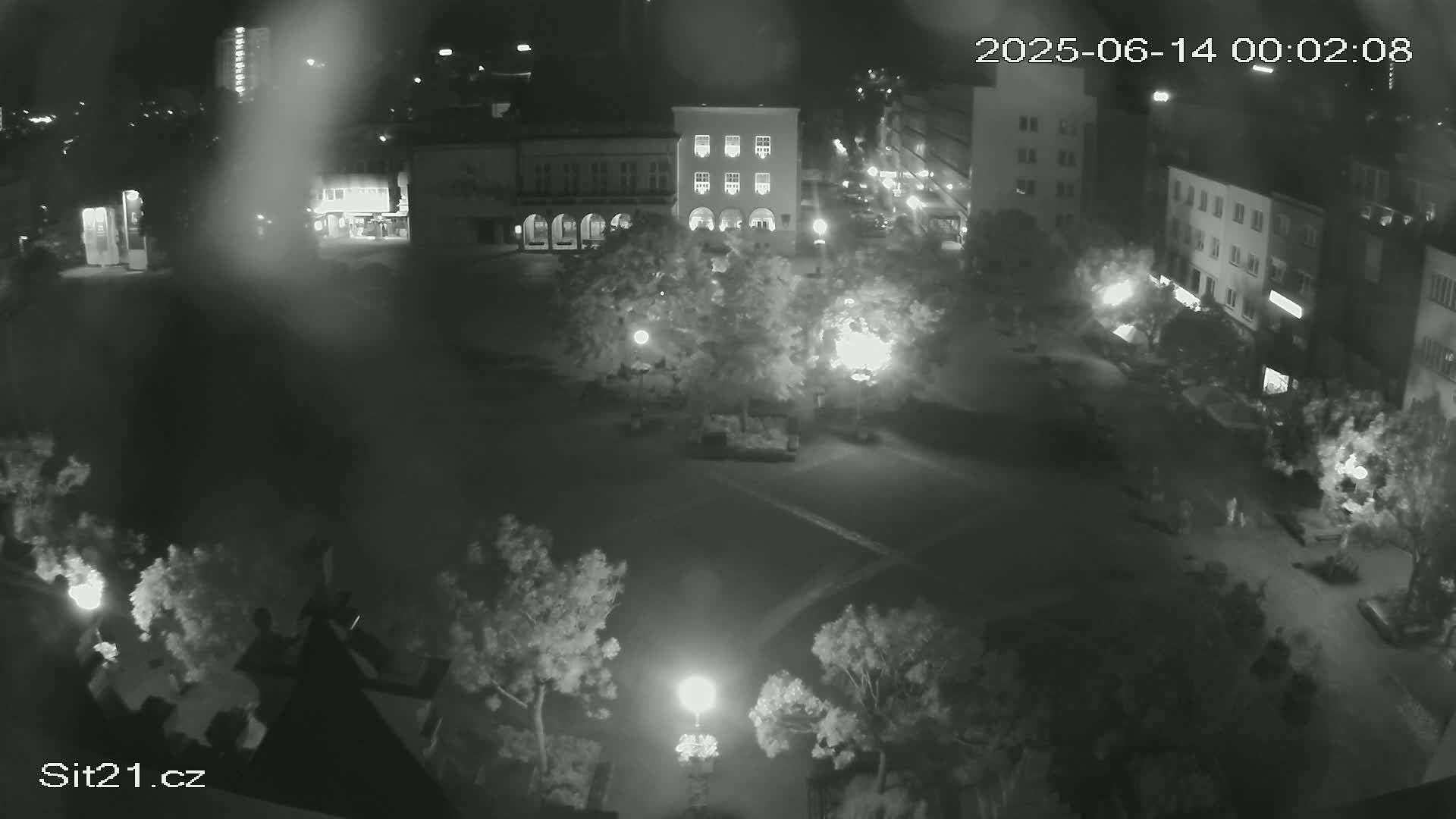 Zlin, Námestí Míru (Peace Square) Live Cam - Zlin 1, Zlin, Czechia