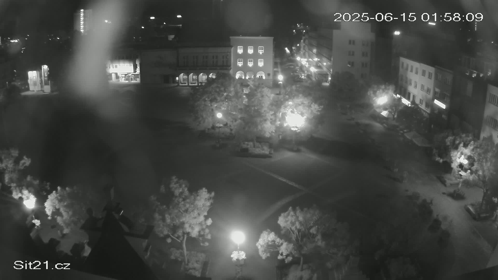 Zlin, Námestí Míru (Peace Square) Live Cam - Zlin 1, Zlin, Czechia