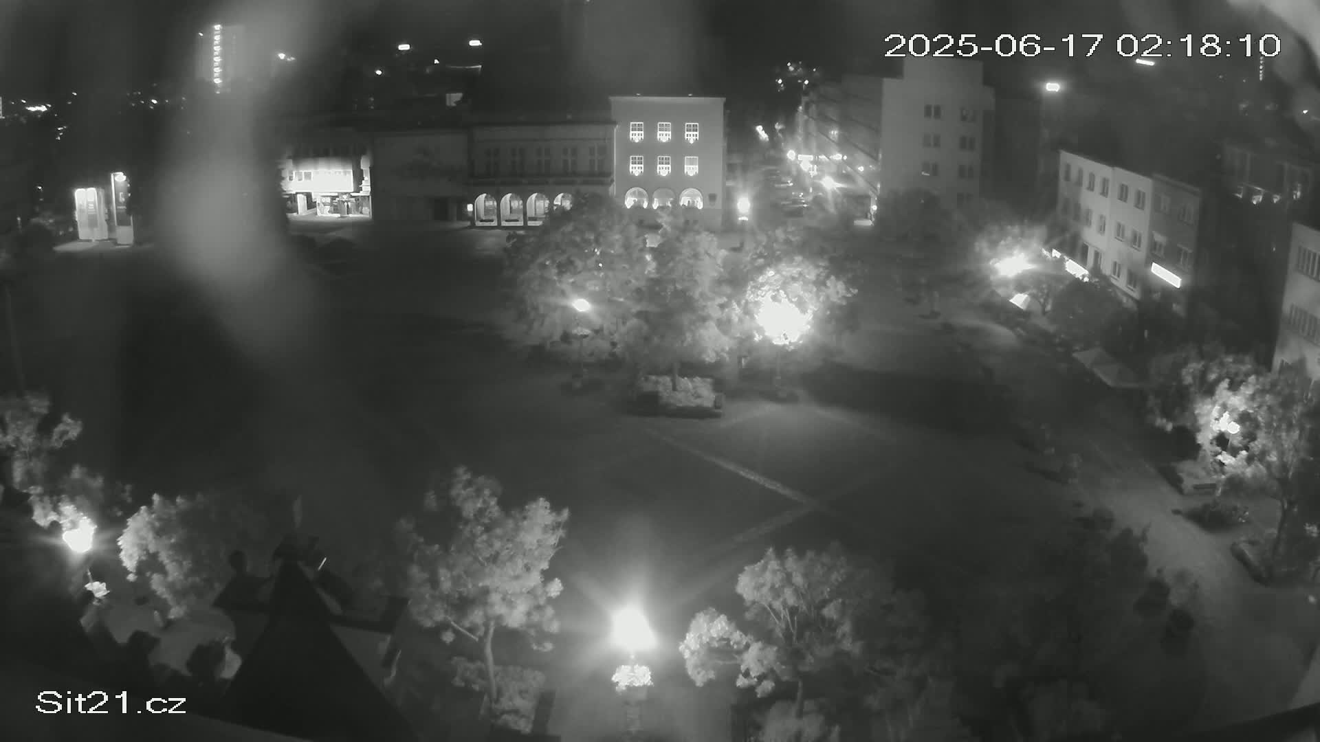 Zlin, Námestí Míru (Peace Square) Live Cam - Zlin 1, Zlin, Czechia