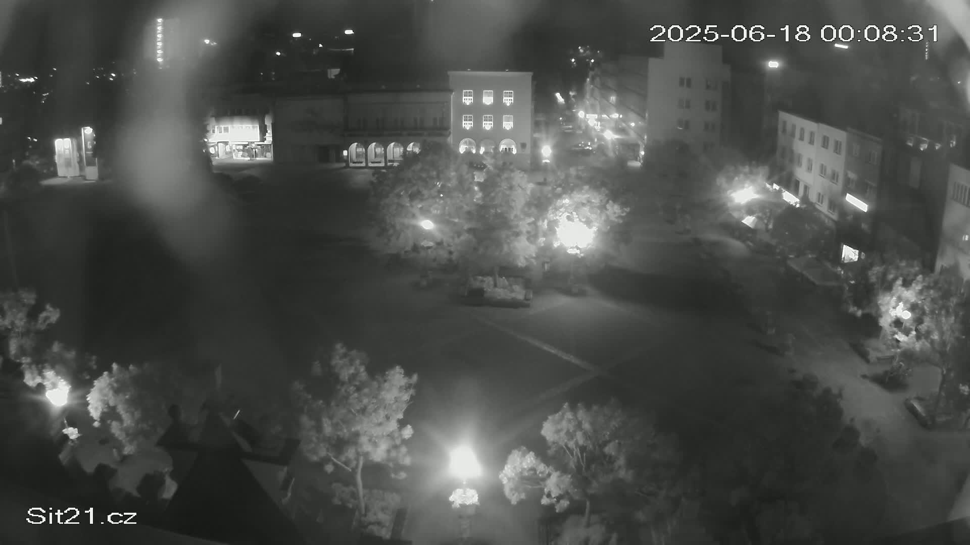 Zlin, Námestí Míru (Peace Square) Live Cam - Zlin 1, Zlin, Czechia