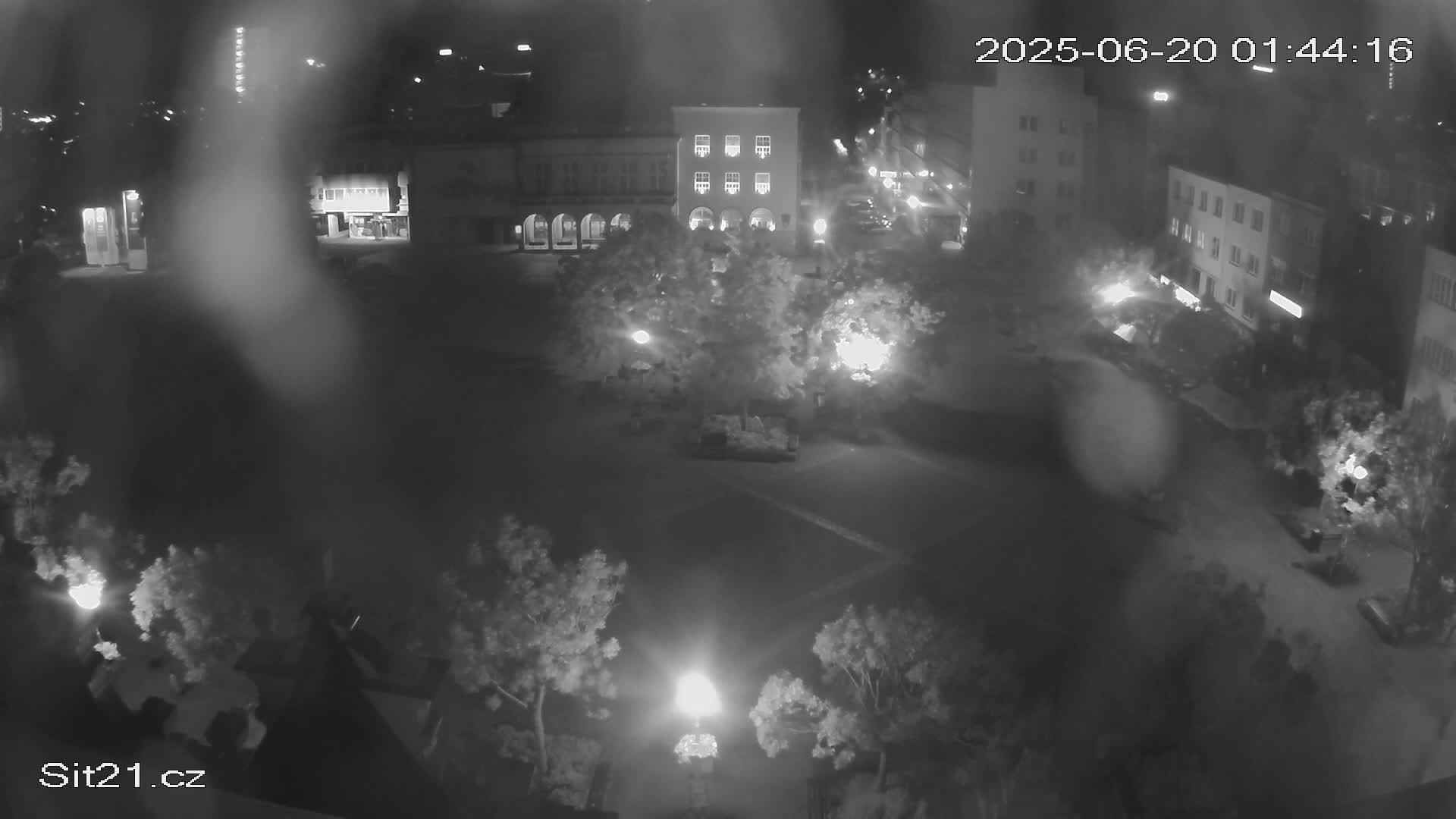 Zlin, Námestí Míru (Peace Square) Live Cam - Zlin 1, Zlin, Czechia