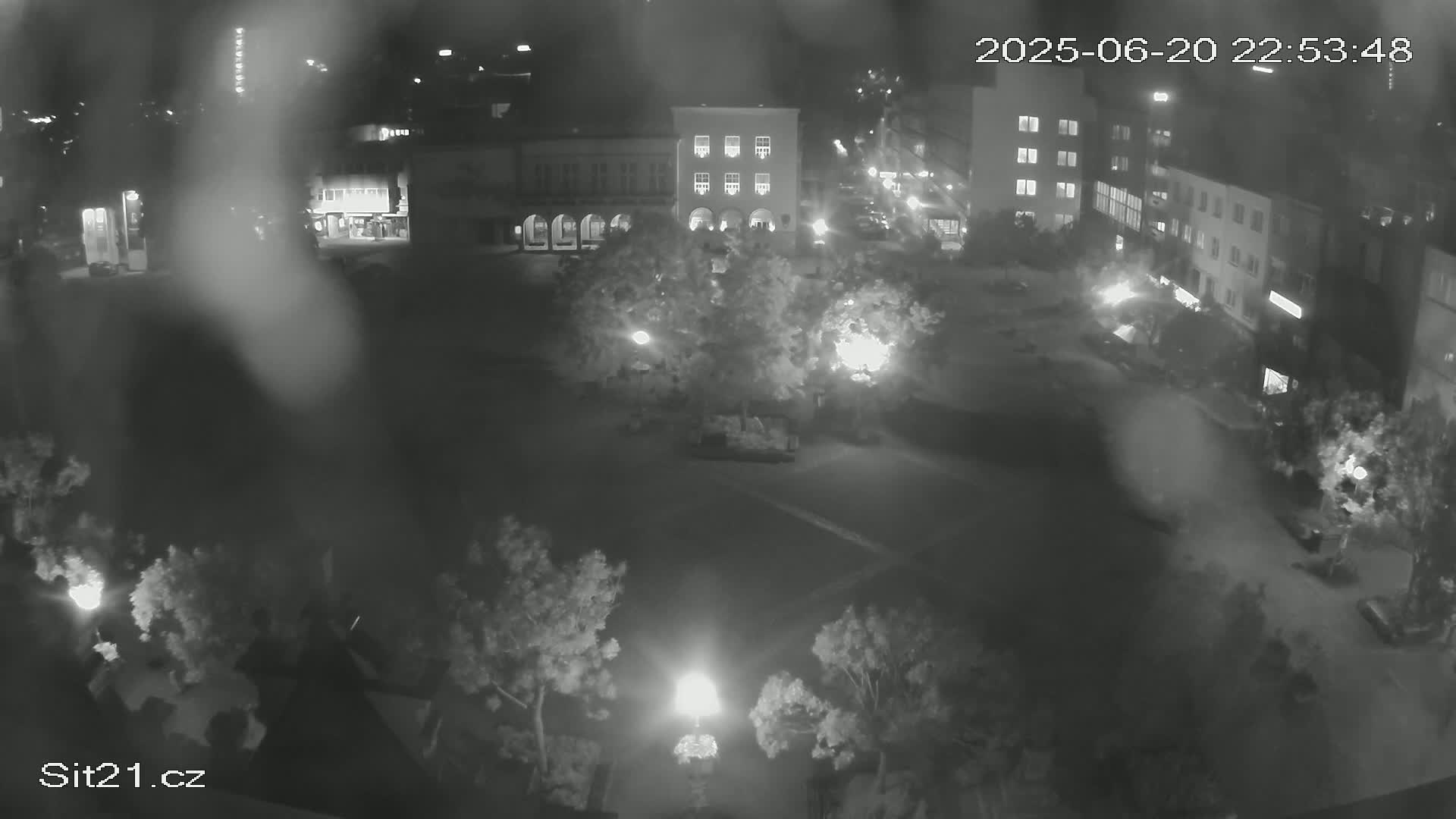 Zlin, Námestí Míru (Peace Square) Live Cam - Zlin 1, Zlin, Czechia