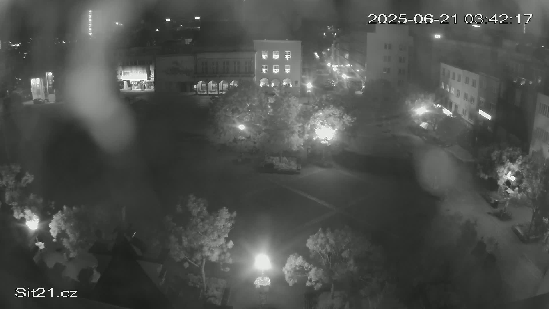 Zlin, Námestí Míru (Peace Square) Live Cam - Zlin 1, Zlin, Czechia