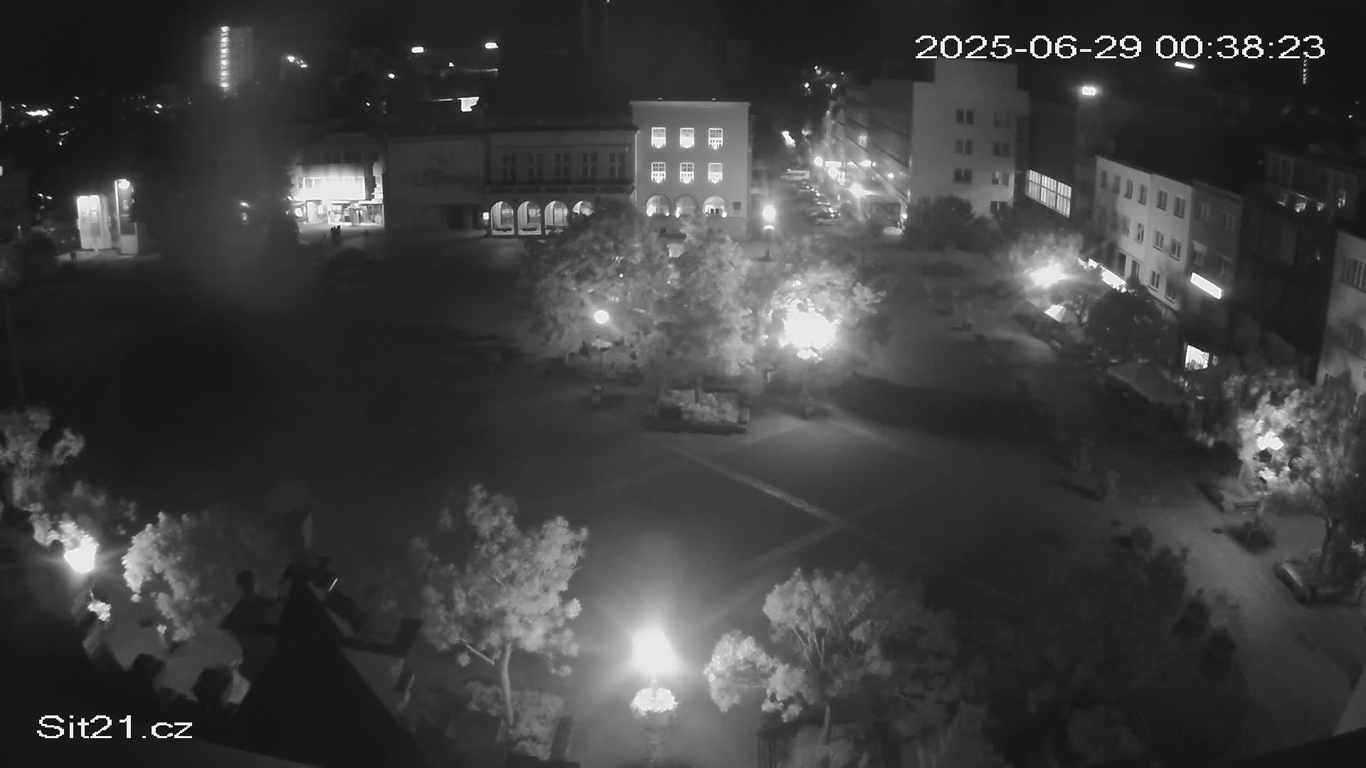 Zlin, Námestí Míru (Peace Square) Live Cam - Zlin 1, Zlin, Czechia