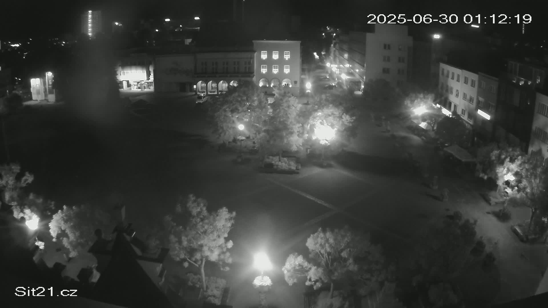 Zlin, Námestí Míru (Peace Square) Live Cam - Zlin 1, Zlin, Czechia