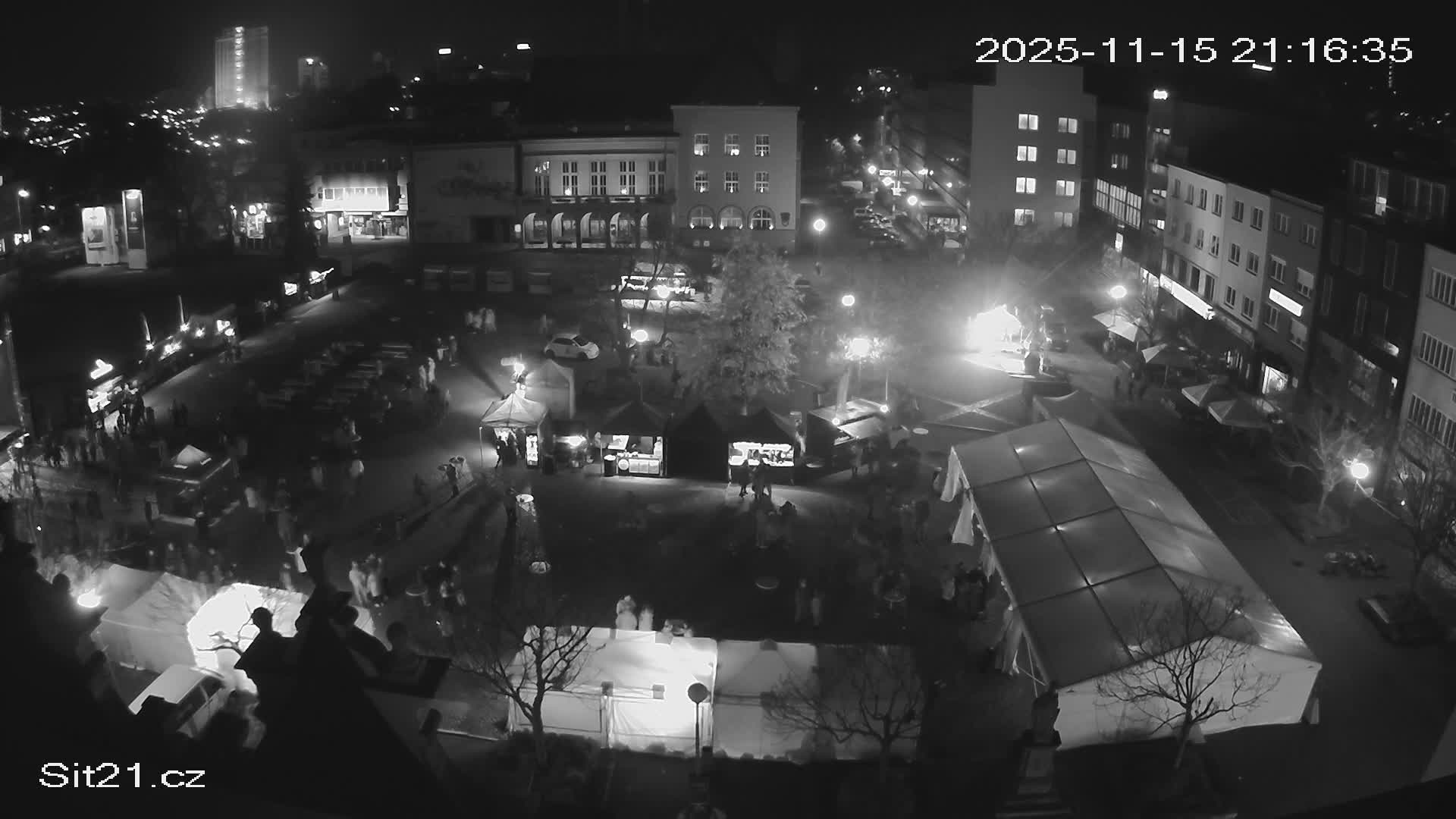 Zlin, Námestí Míru (Peace Square) Live Cam - Zlin 1, Zlin, Czechia