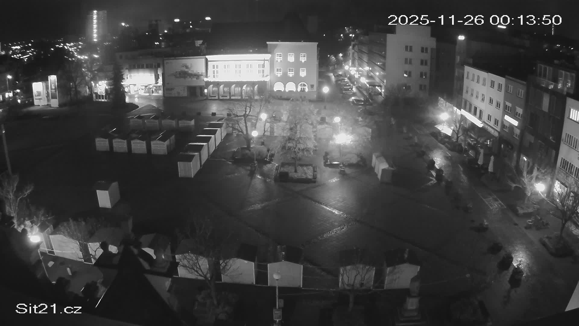 Zlin, Námestí Míru (Peace Square) Live Cam - Zlin 1, Zlin, Czechia