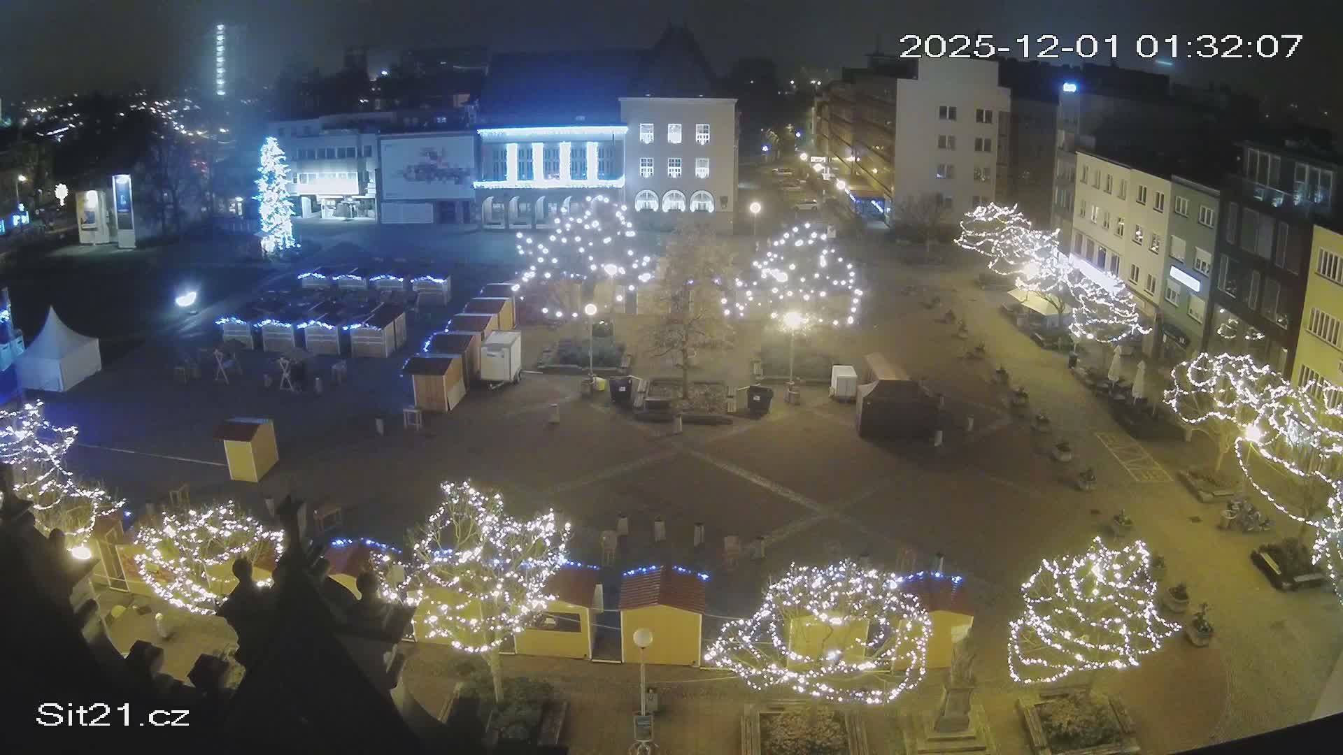 Zlin, Námestí Míru (Peace Square) Live Cam - Zlin 1, Zlin, Czechia