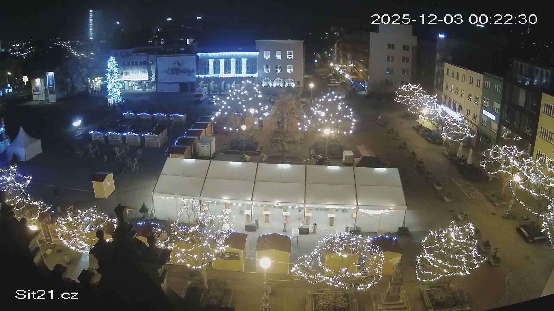 Zlin, Námestí Míru (Peace Square) Live Cam - Zlin 1, Zlin, Czechia