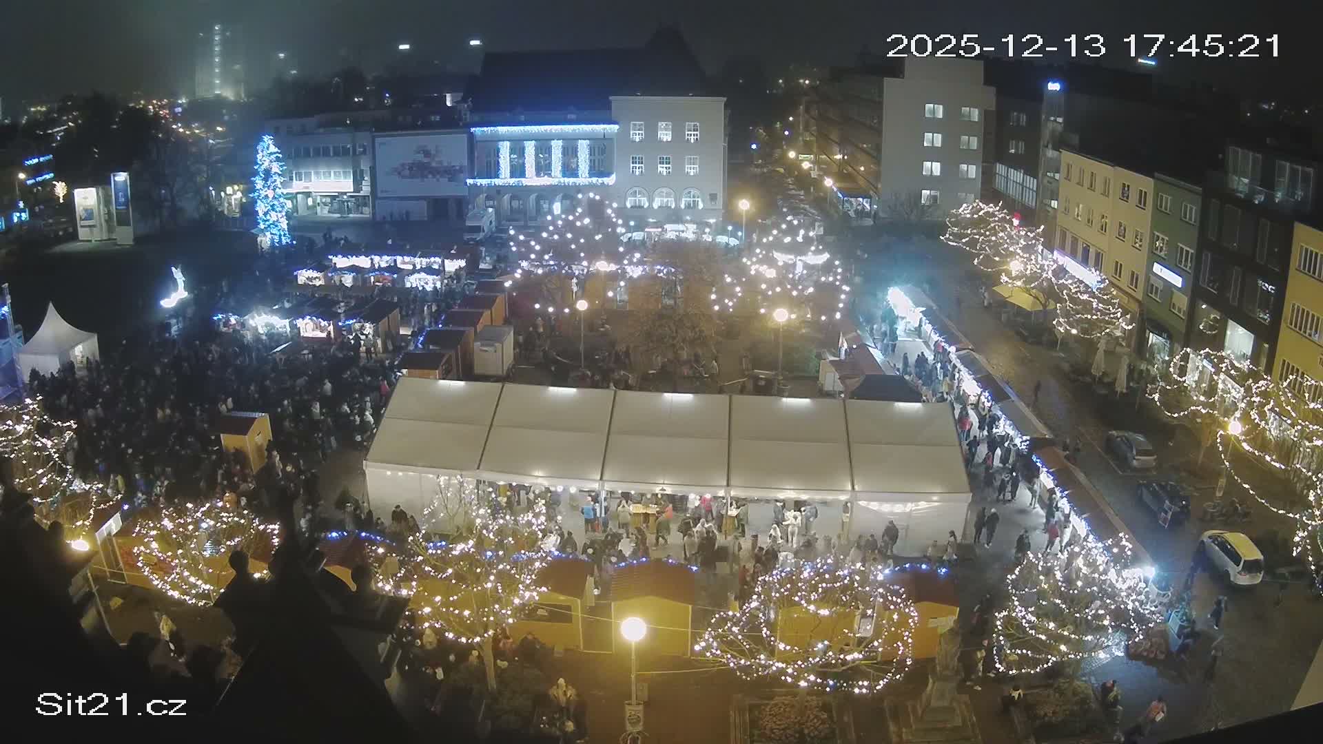 Zlin, Námestí Míru (Peace Square) Live Cam - Zlin 1, Zlin, Czechia