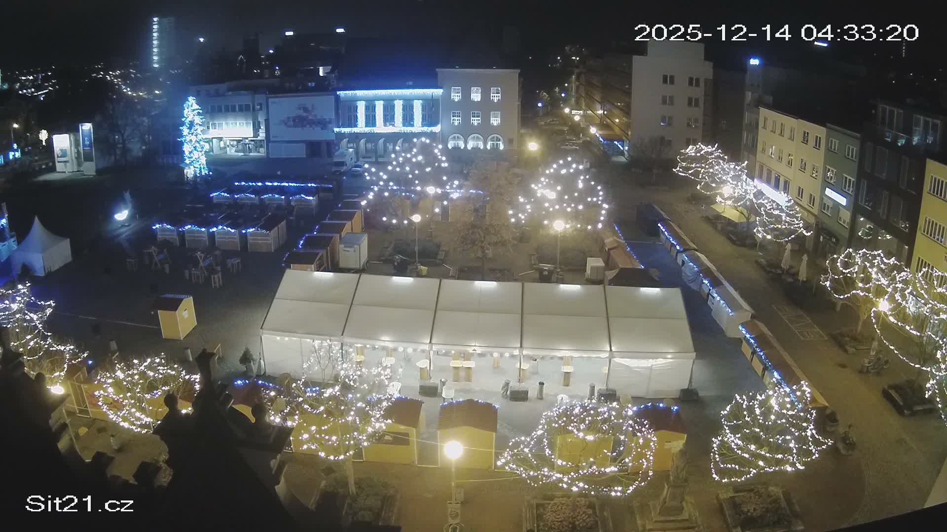 Zlin, Námestí Míru (Peace Square) Live Cam - Zlin 1, Zlin, Czechia