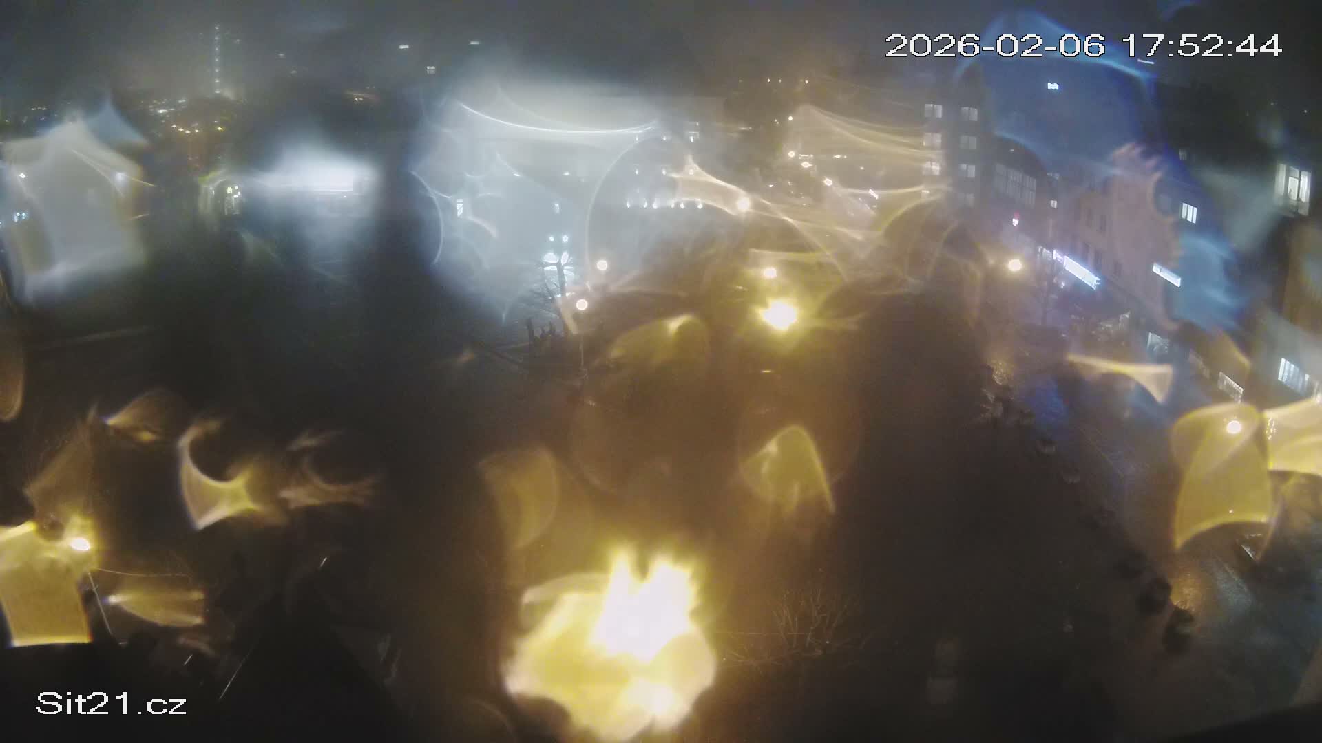 Zlin, Námestí Míru (Peace Square) Live Cam - Zlin 1, Zlin, Czechia
