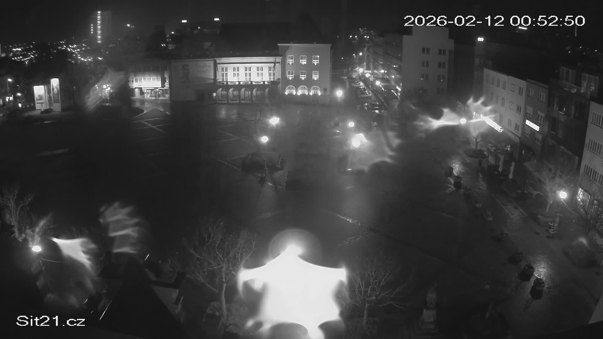 Zlin, Námestí Míru (Peace Square) Live Cam - Zlin 1, Zlin, Czechia