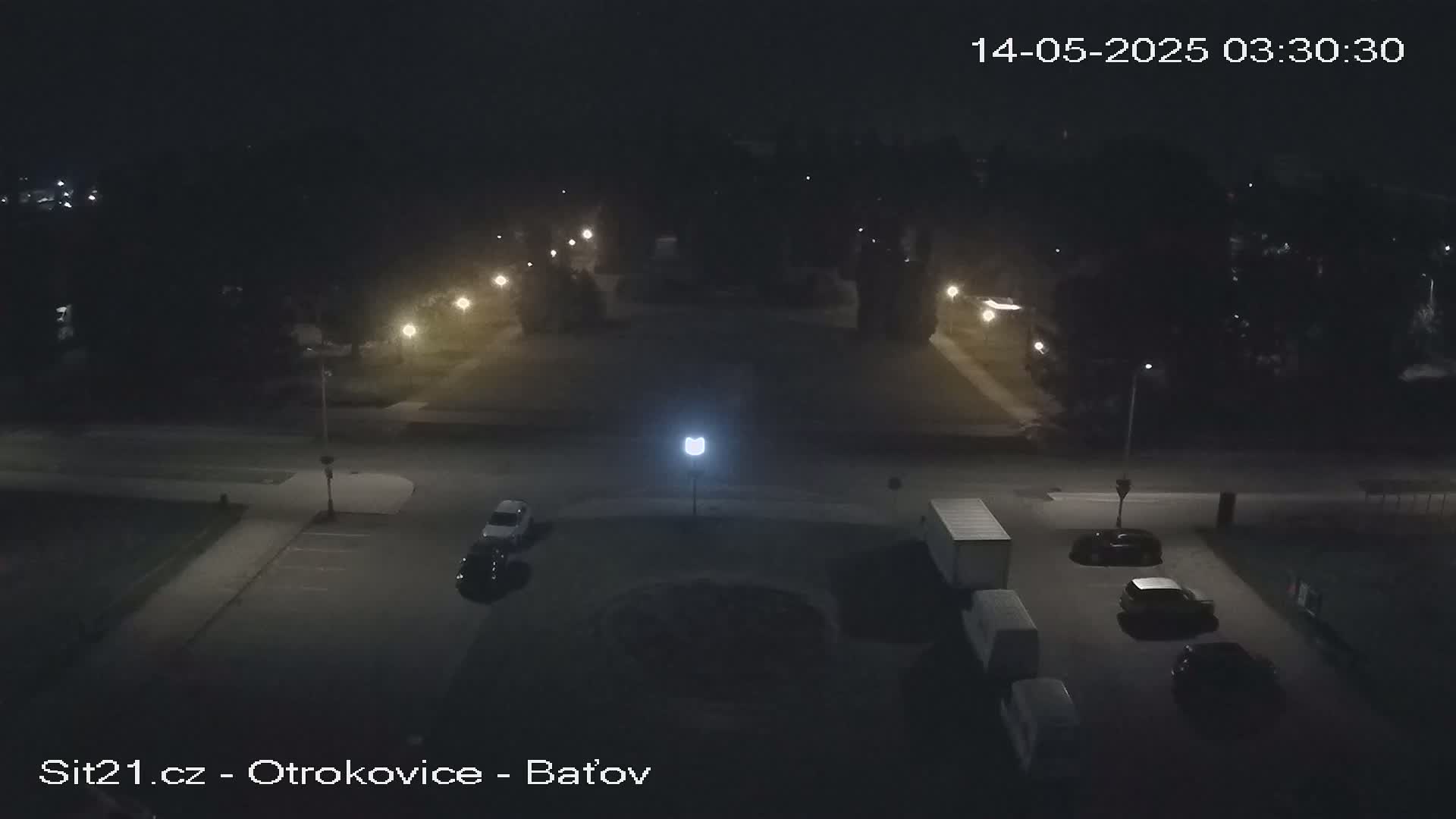Otrokovice Batov Community Center Park & Flood Memorial Live Cam -  Otrokovice, Zlin, Czechia