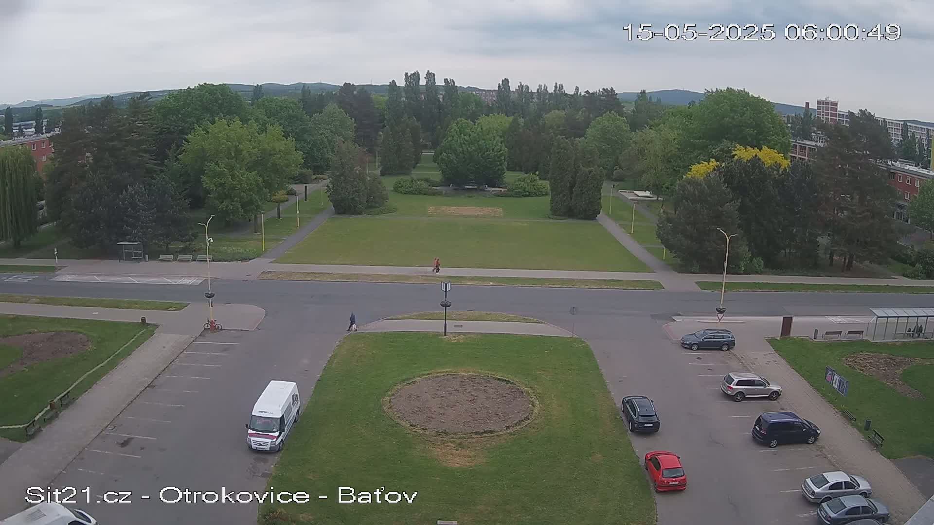 Otrokovice Batov Community Center Park & Flood Memorial Live Cam -  Otrokovice, Zlin, Czechia