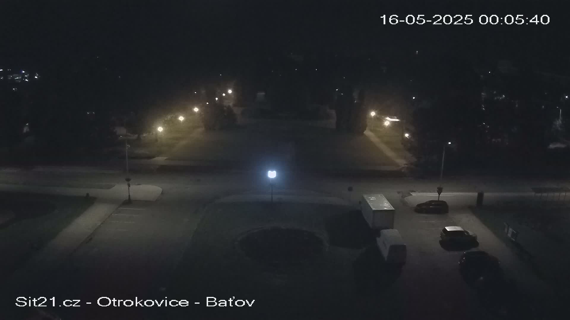 Otrokovice Batov Community Center Park & Flood Memorial Live Cam -  Otrokovice, Zlin, Czechia