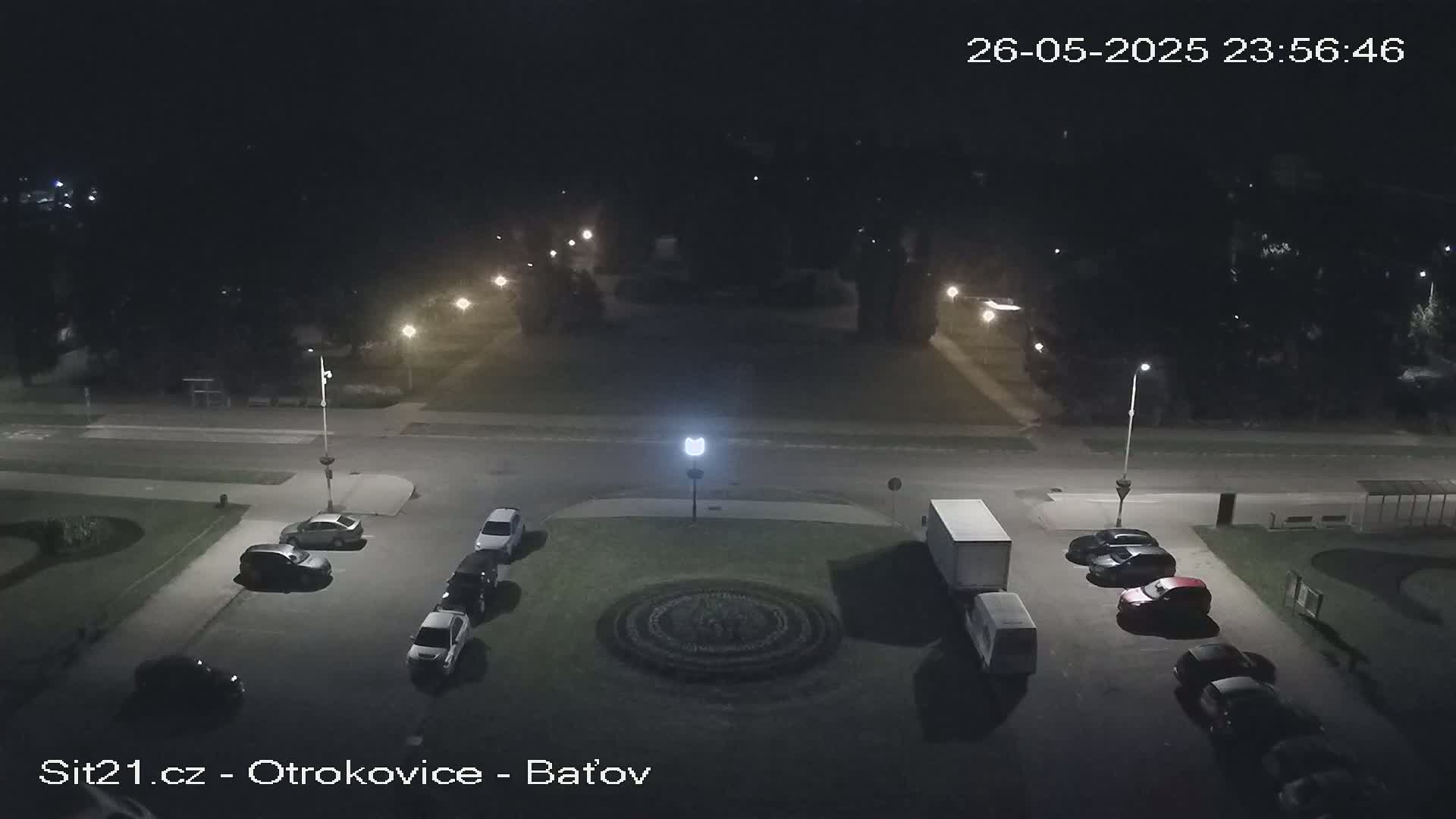 Otrokovice Batov Community Center Park & Flood Memorial Live Cam -  Otrokovice, Zlin, Czechia