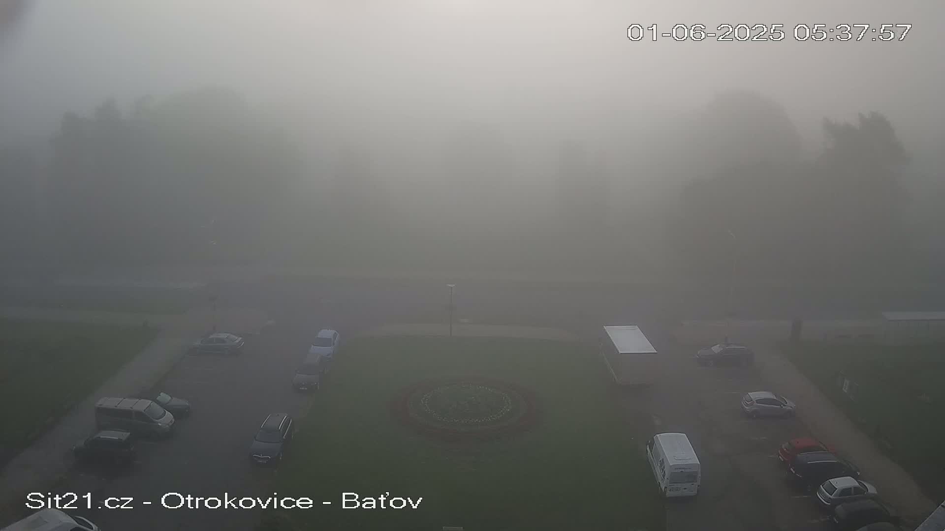 Otrokovice Batov Community Center Park & Flood Memorial Live Cam -  Otrokovice, Zlin, Czechia