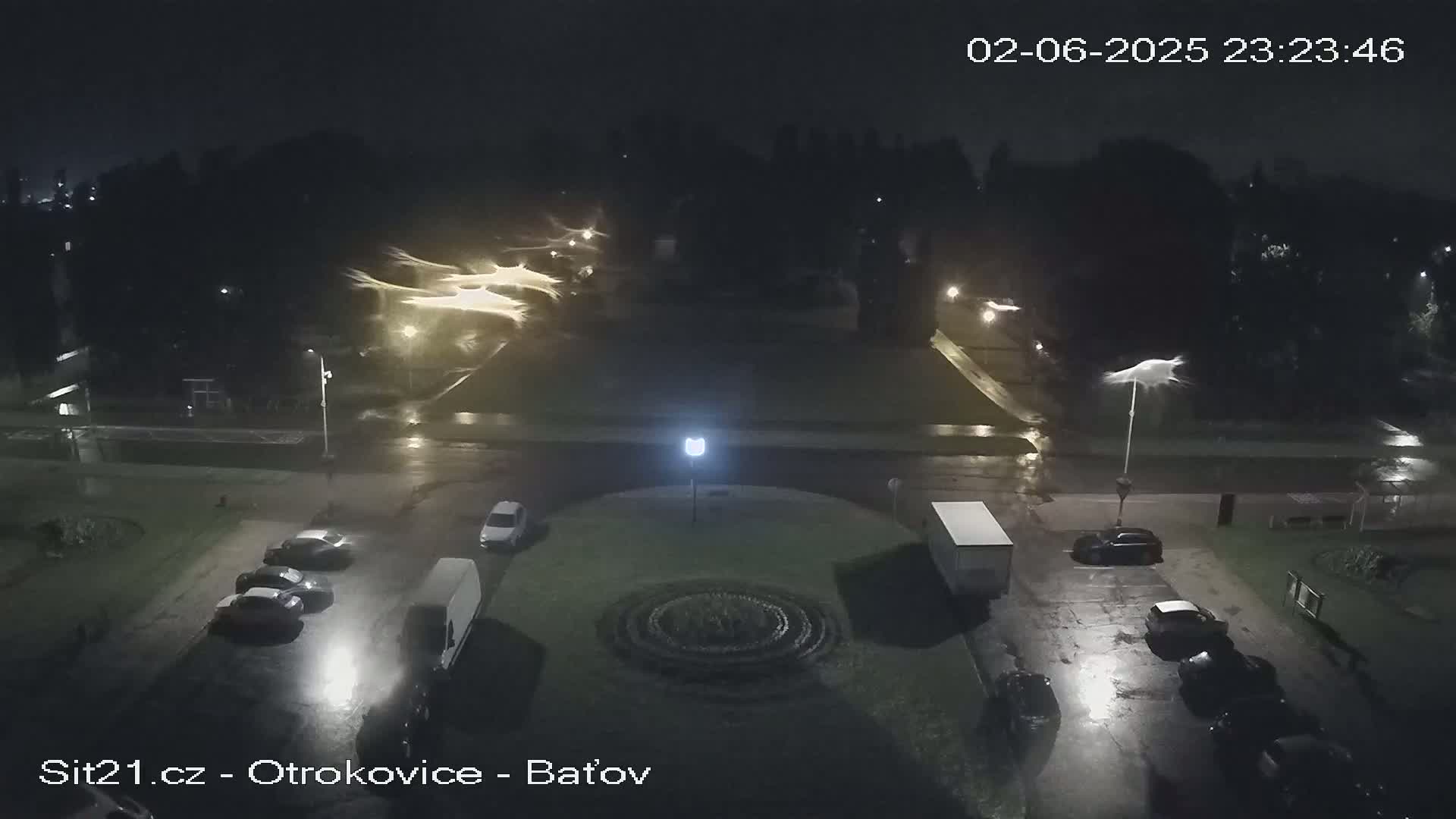Otrokovice Batov Community Center Park & Flood Memorial Live Cam -  Otrokovice, Zlin, Czechia