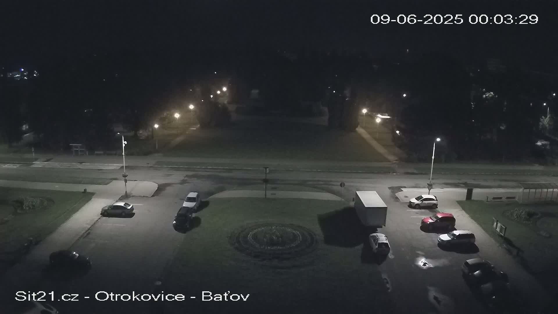 Otrokovice Batov Community Center Park & Flood Memorial Live Cam -  Otrokovice, Zlin, Czechia