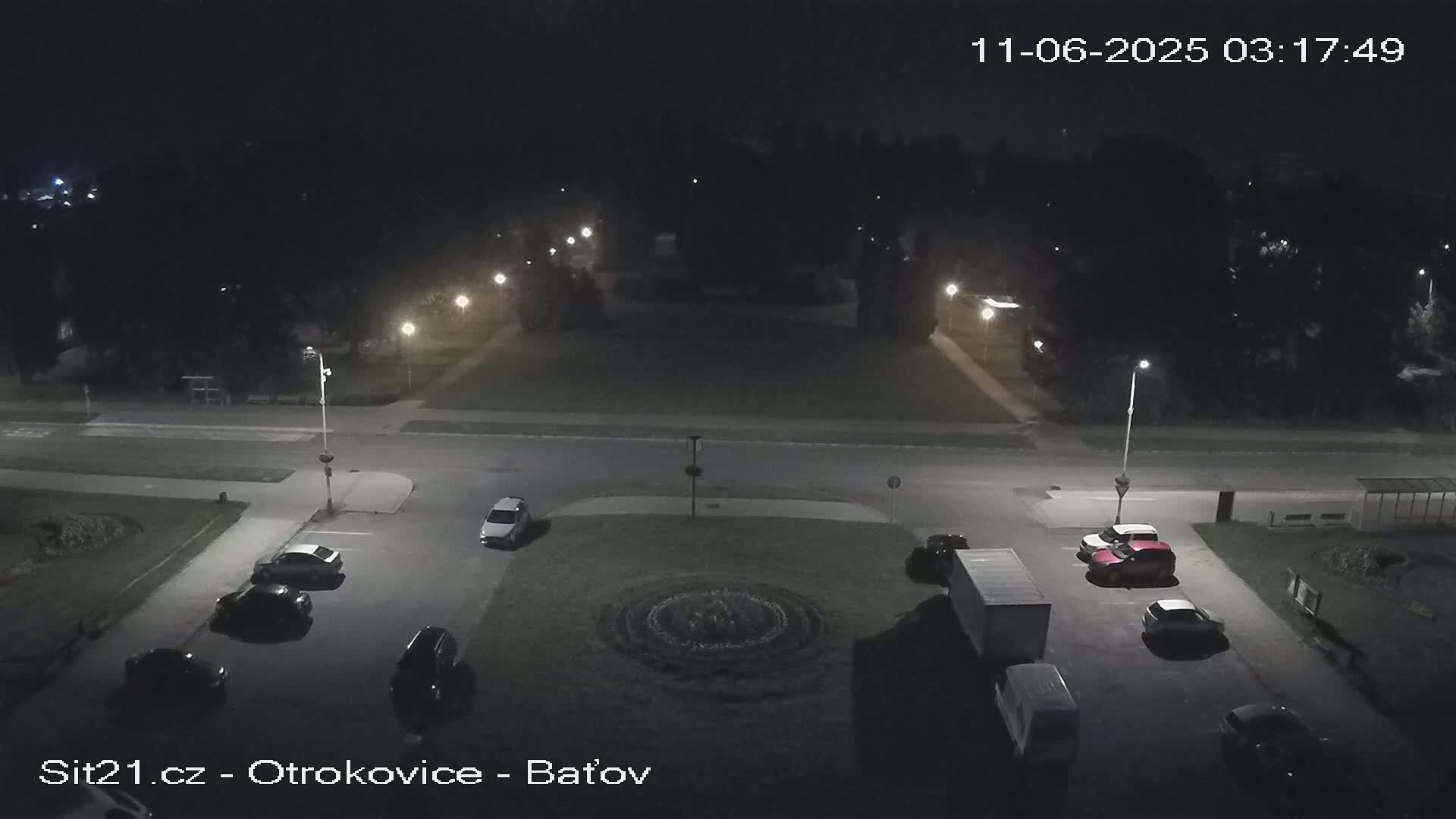 Otrokovice Batov Community Center Park & Flood Memorial Live Cam -  Otrokovice, Zlin, Czechia