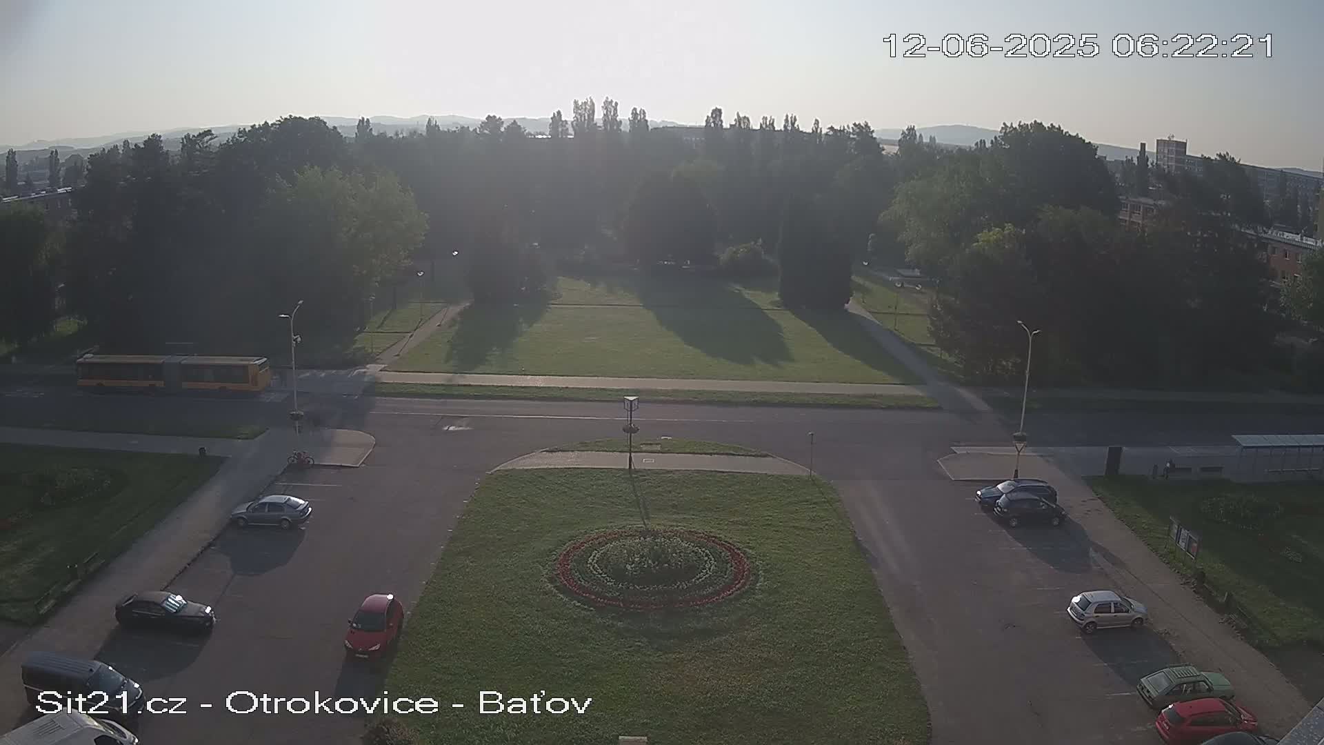 Otrokovice Batov Community Center Park & Flood Memorial Live Cam -  Otrokovice, Zlin, Czechia
