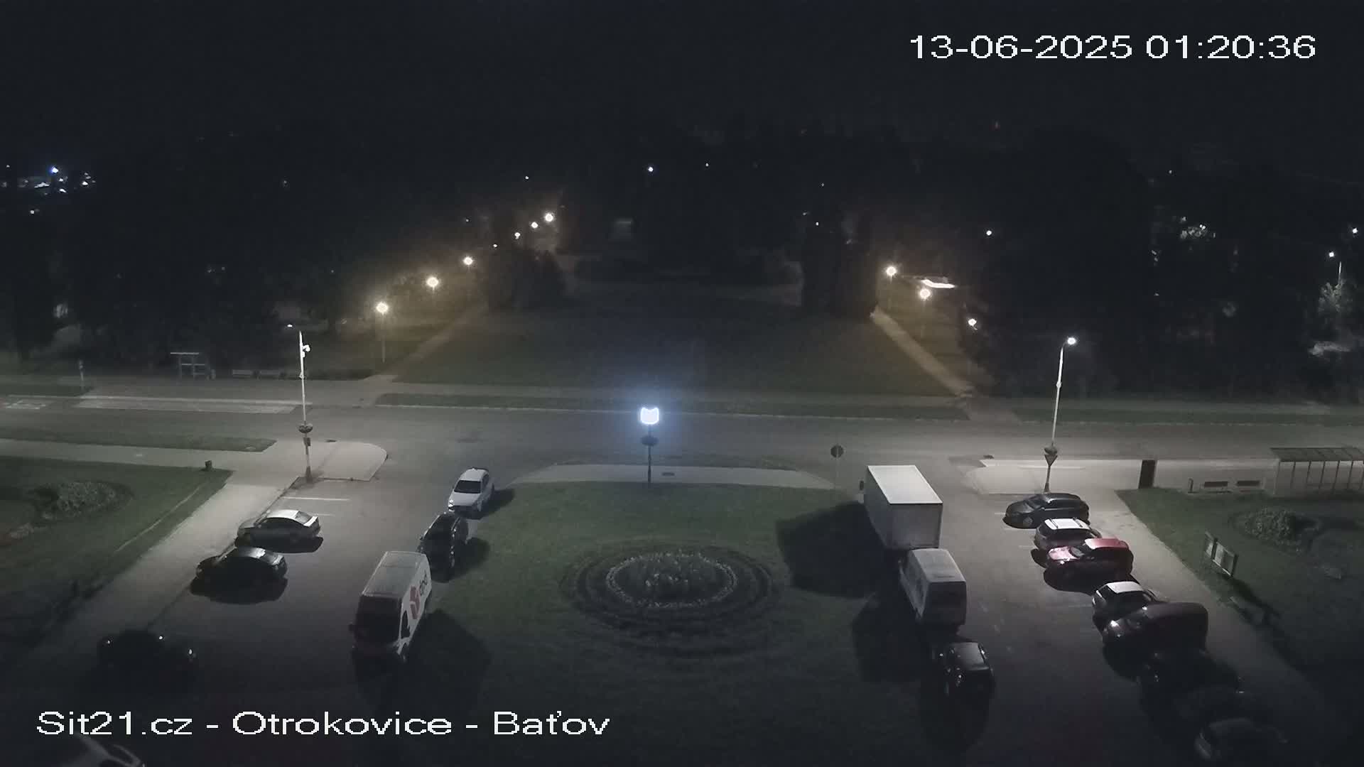 Otrokovice Batov Community Center Park & Flood Memorial Live Cam -  Otrokovice, Zlin, Czechia