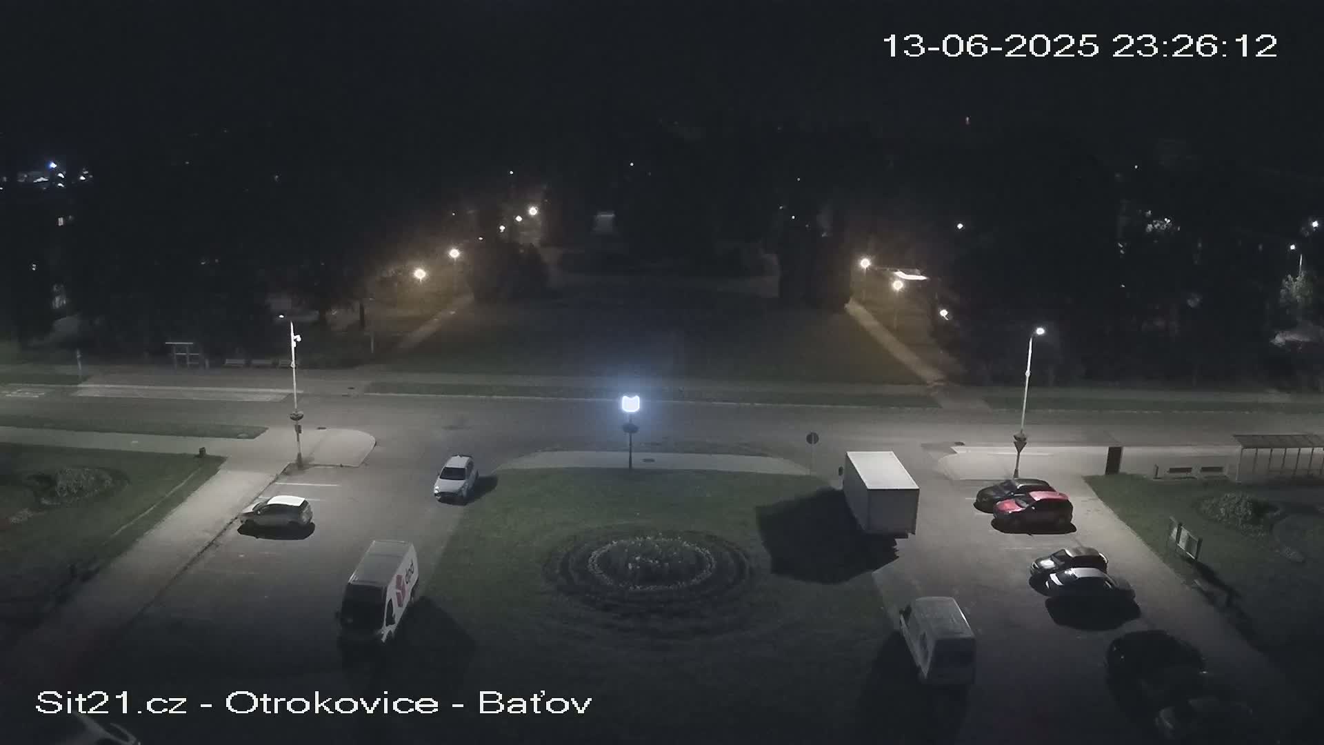 Otrokovice Batov Community Center Park & Flood Memorial Live Cam -  Otrokovice, Zlin, Czechia