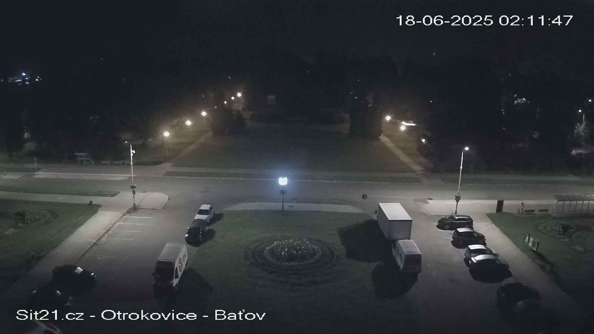 Otrokovice Batov Community Center Park & Flood Memorial Live Cam -  Otrokovice, Zlin, Czechia