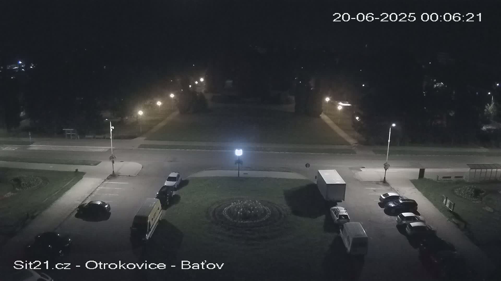 Otrokovice Batov Community Center Park & Flood Memorial Live Cam -  Otrokovice, Zlin, Czechia