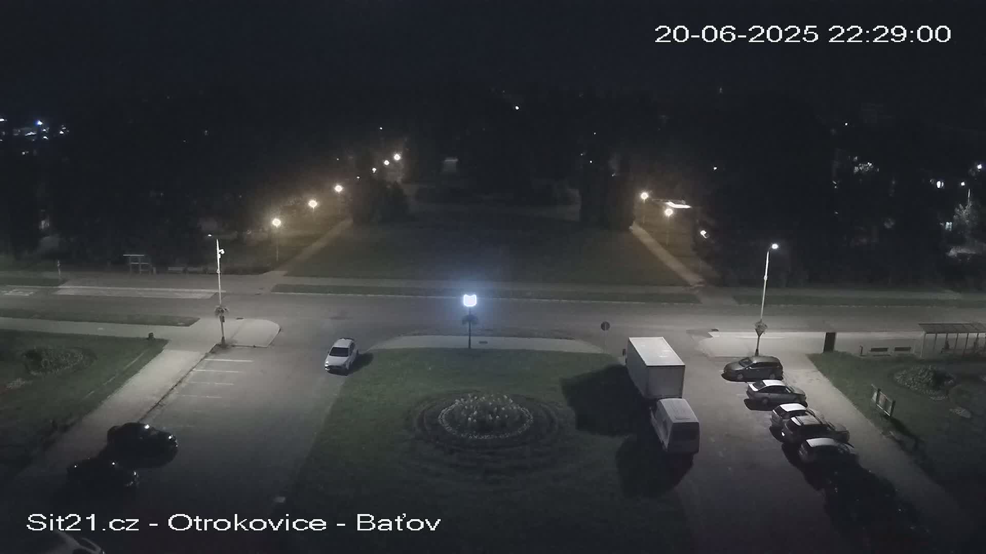 Otrokovice Batov Community Center Park & Flood Memorial Live Cam -  Otrokovice, Zlin, Czechia