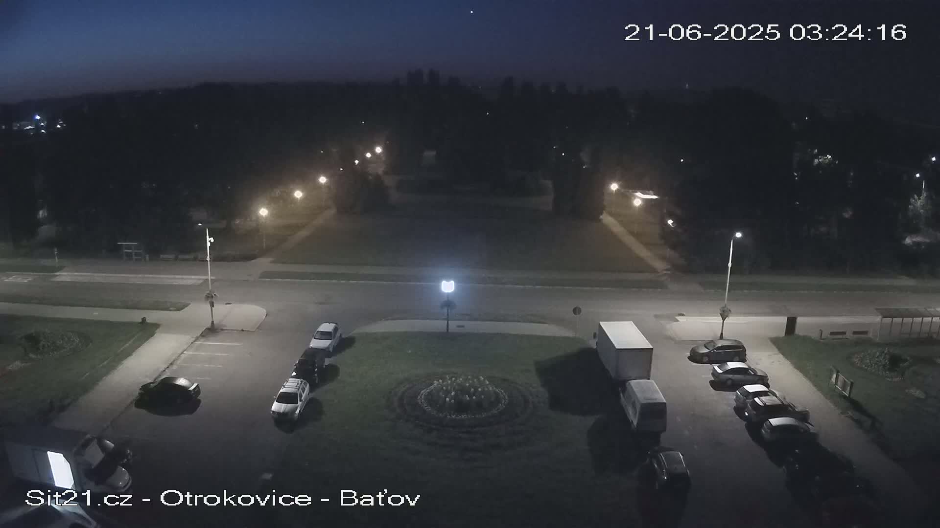 Otrokovice Batov Community Center Park & Flood Memorial Live Cam -  Otrokovice, Zlin, Czechia