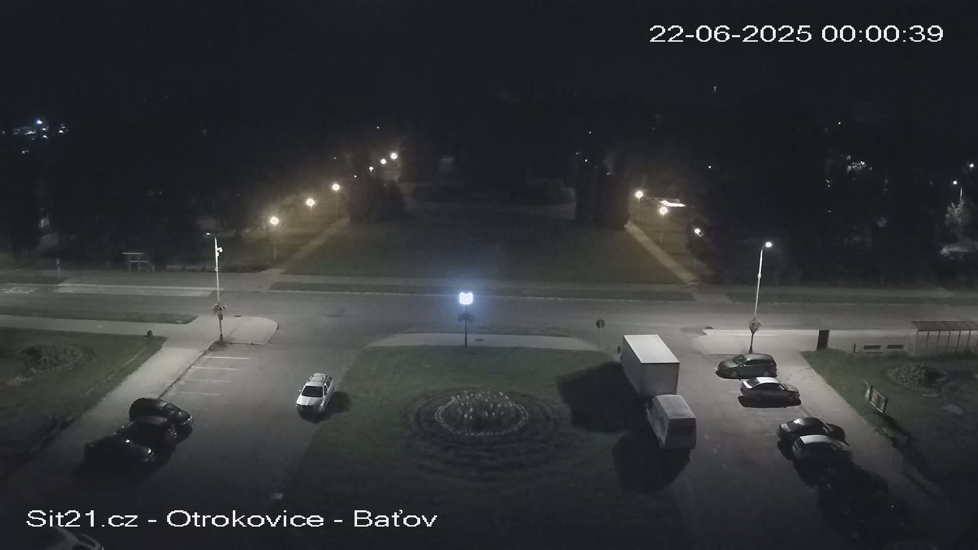 Otrokovice Batov Community Center Park & Flood Memorial Live Cam -  Otrokovice, Zlin, Czechia