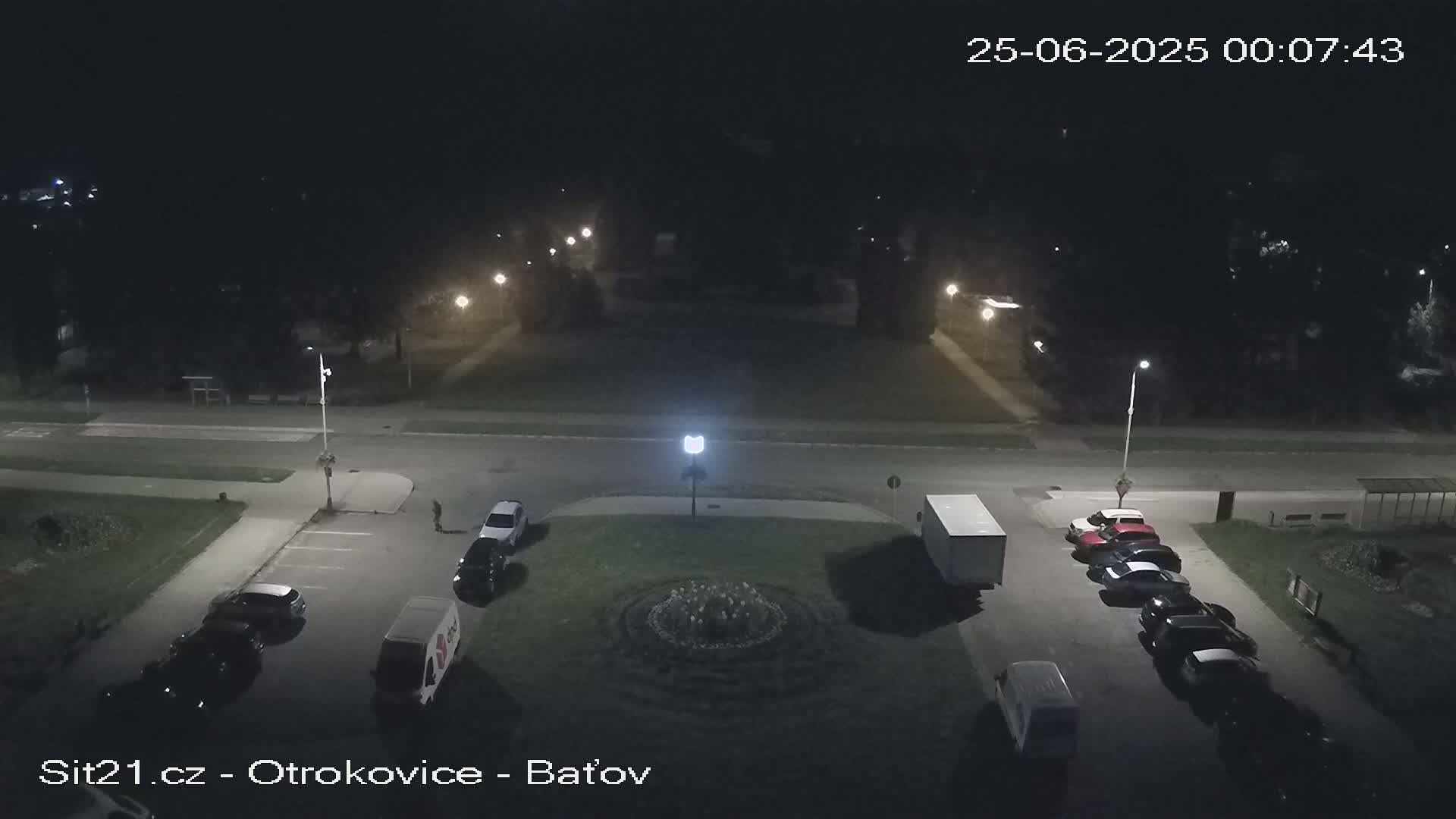 Otrokovice Batov Community Center Park & Flood Memorial Live Cam -  Otrokovice, Zlin, Czechia