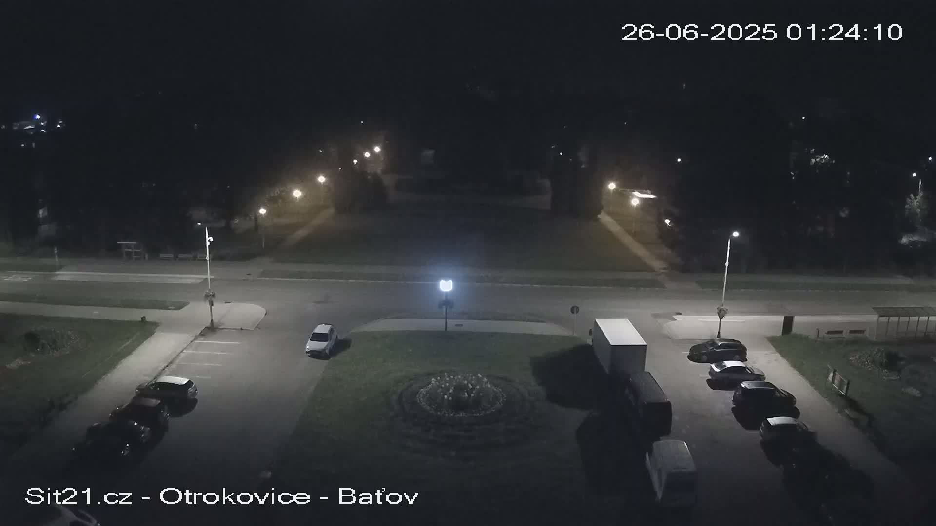 Otrokovice Batov Community Center Park & Flood Memorial Live Cam -  Otrokovice, Zlin, Czechia