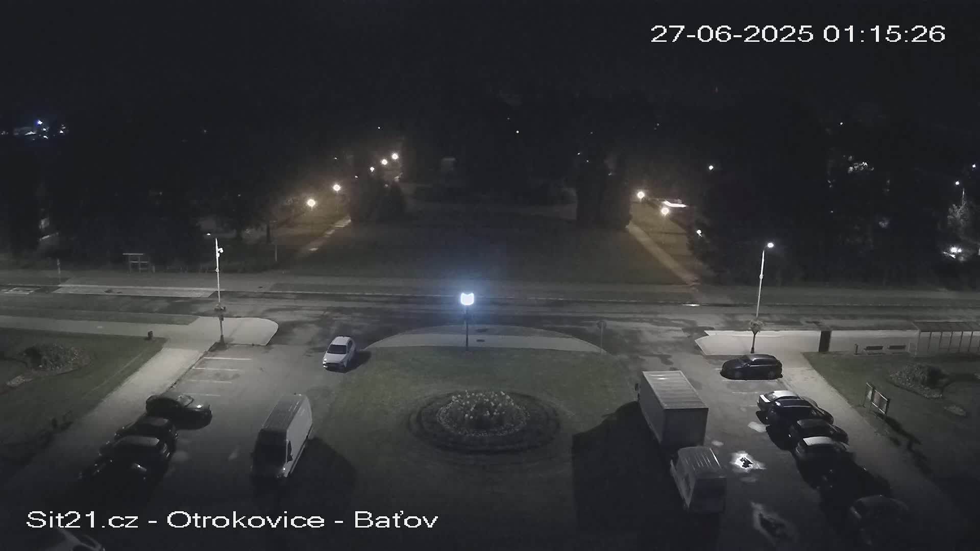 Otrokovice Batov Community Center Park & Flood Memorial Live Cam -  Otrokovice, Zlin, Czechia