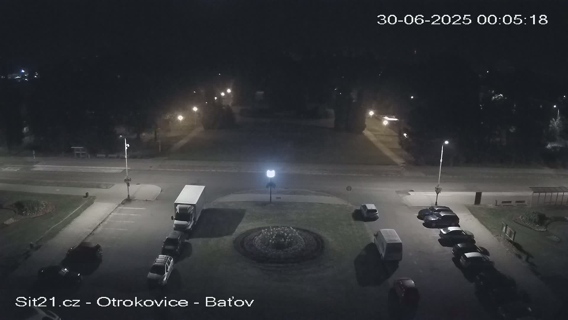Otrokovice Batov Community Center Park & Flood Memorial Live Cam -  Otrokovice, Zlin, Czechia