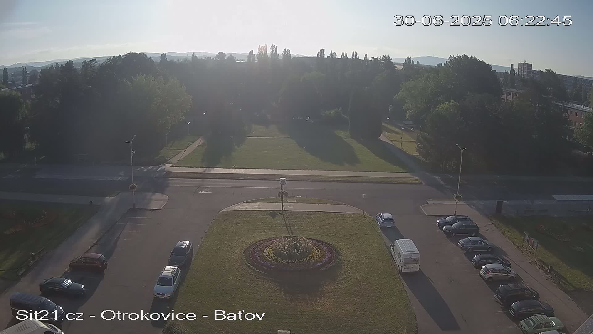Otrokovice Batov Community Center Park & Flood Memorial Live Cam -  Otrokovice, Zlin, Czechia