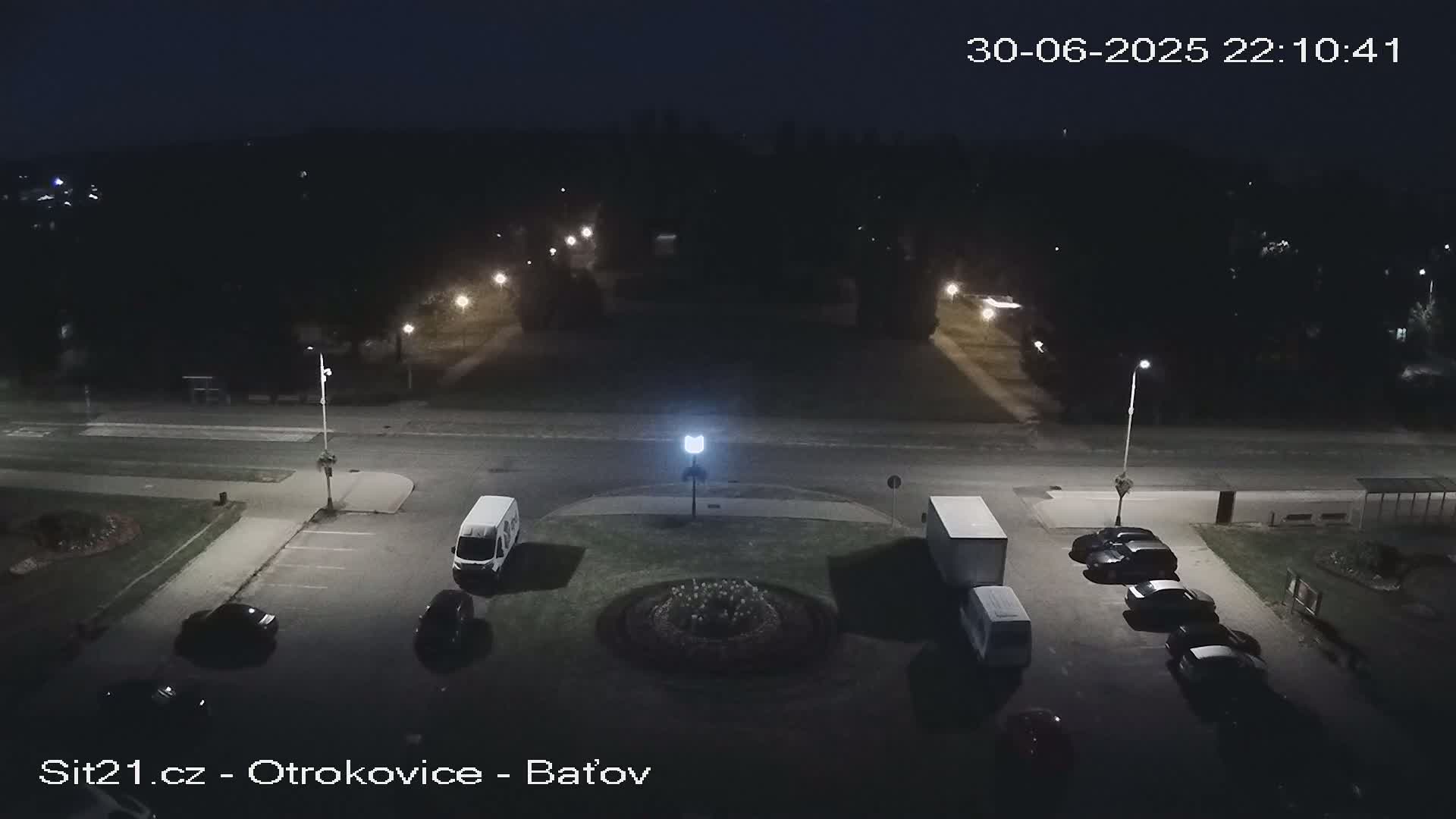 Otrokovice Batov Community Center Park & Flood Memorial Live Cam -  Otrokovice, Zlin, Czechia