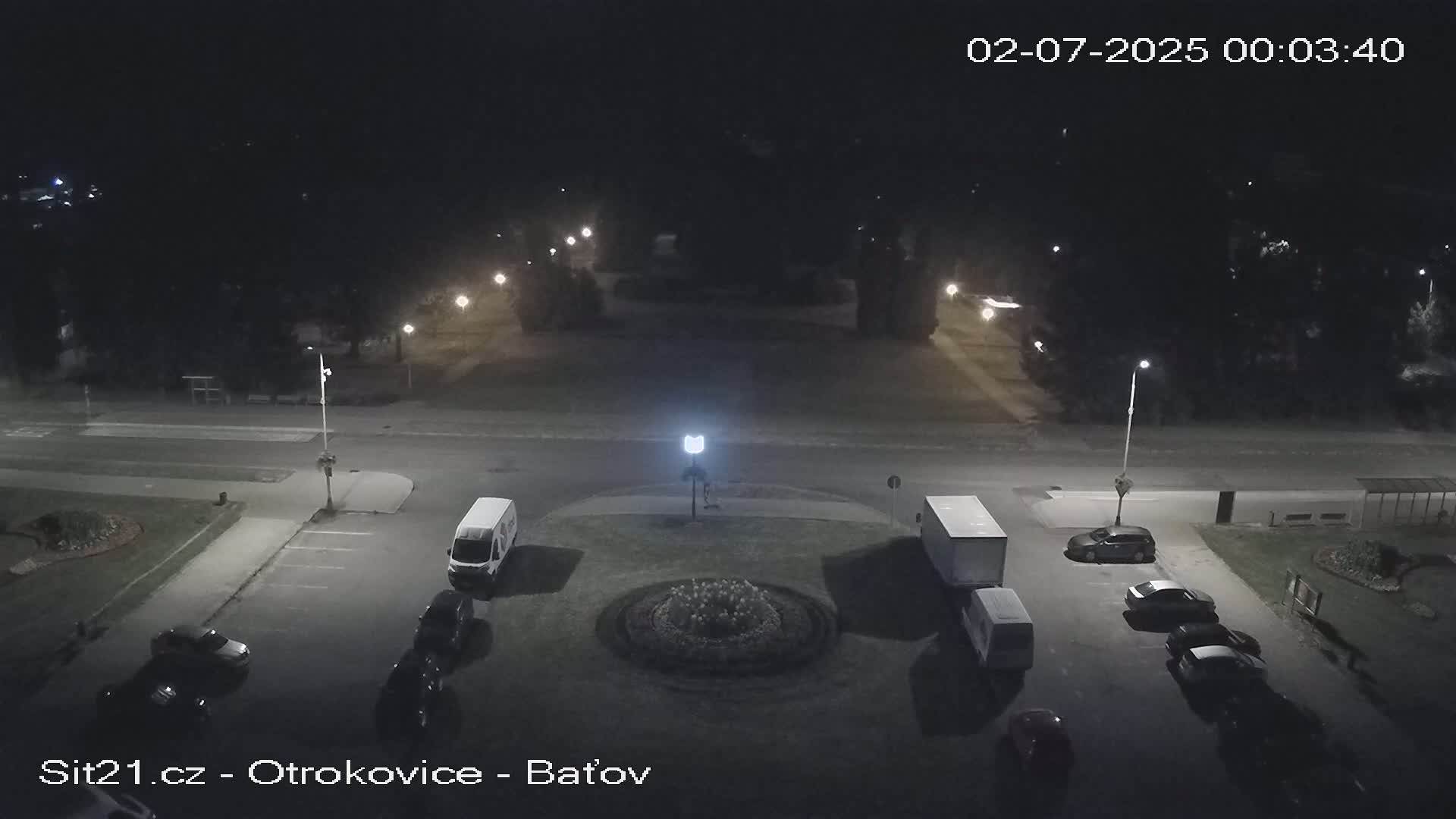 Otrokovice Batov Community Center Park & Flood Memorial Live Cam -  Otrokovice, Zlin, Czechia