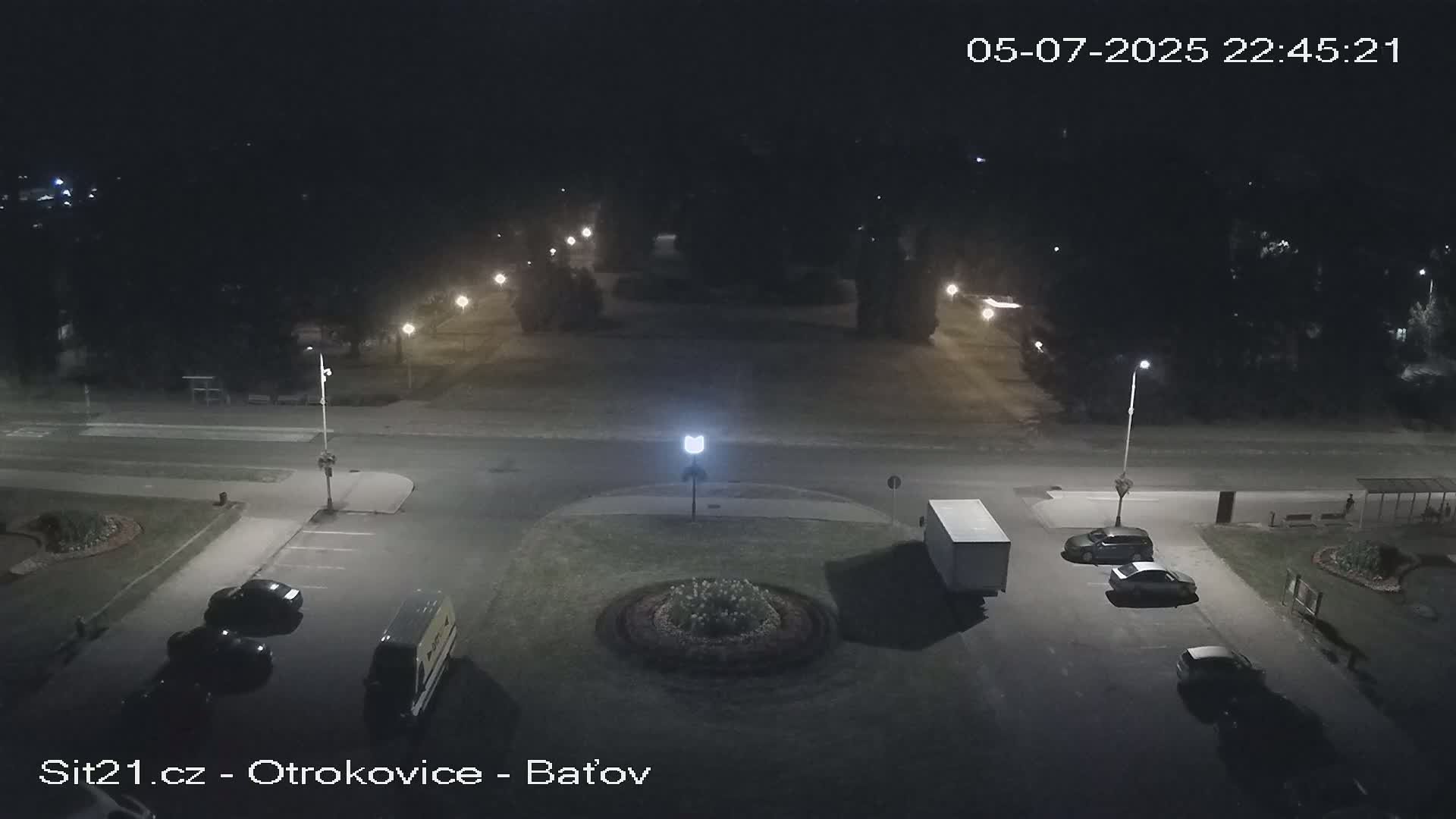 Otrokovice Batov Community Center Park & Flood Memorial Live Cam -  Otrokovice, Zlin, Czechia
