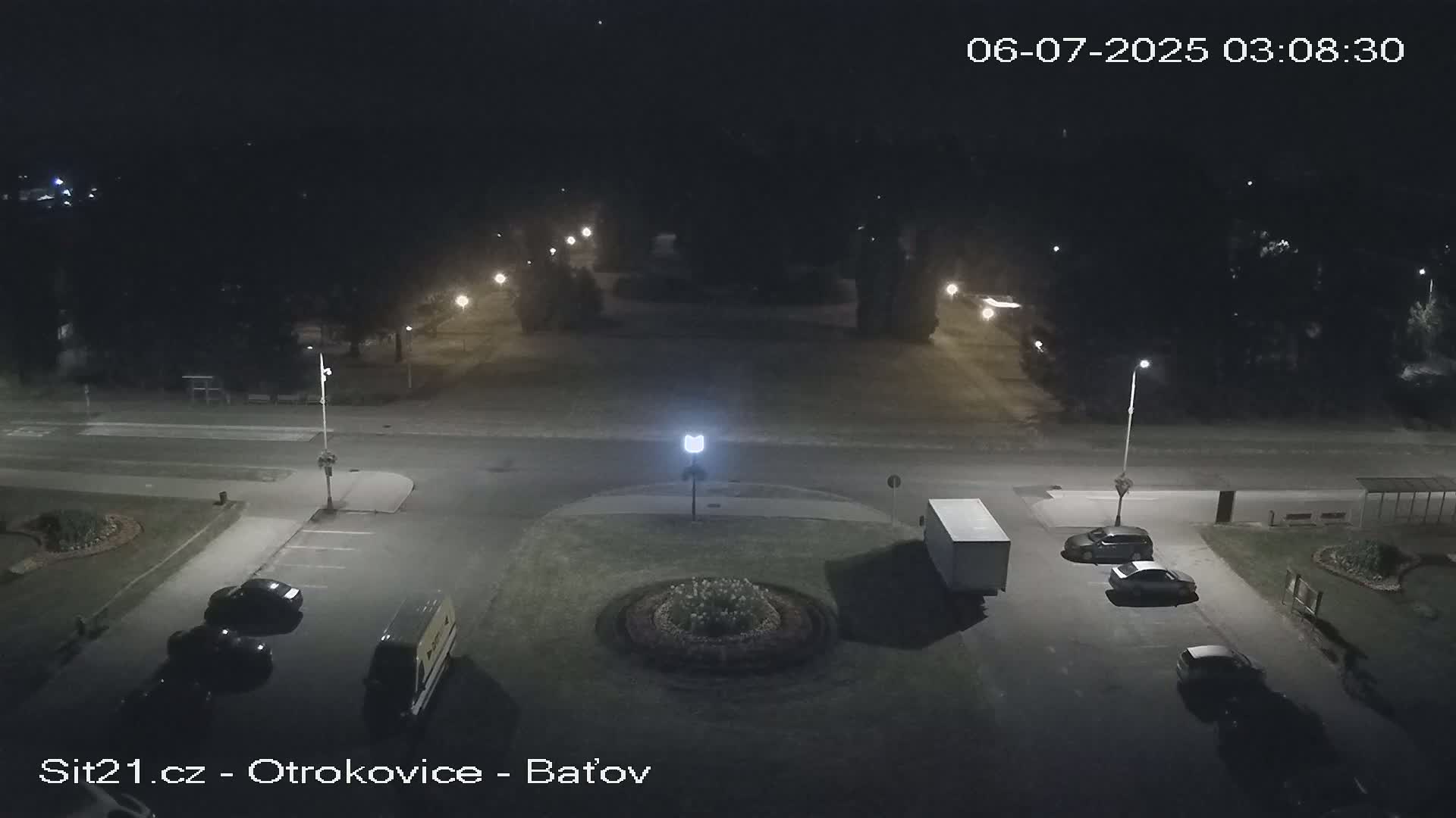 Otrokovice Batov Community Center Park & Flood Memorial Live Cam -  Otrokovice, Zlin, Czechia