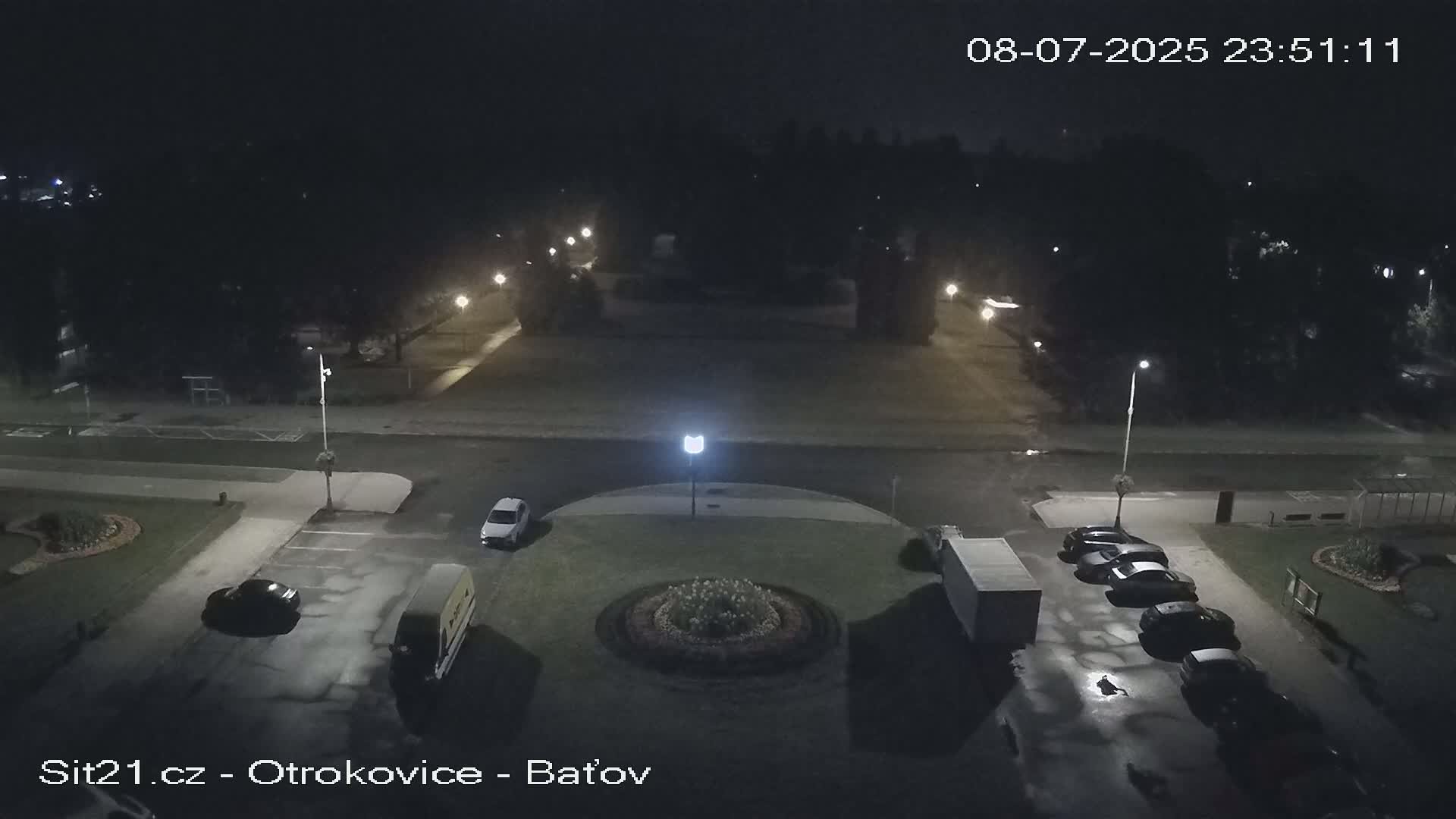 Otrokovice Batov Community Center Park & Flood Memorial Live Cam -  Otrokovice, Zlin, Czechia