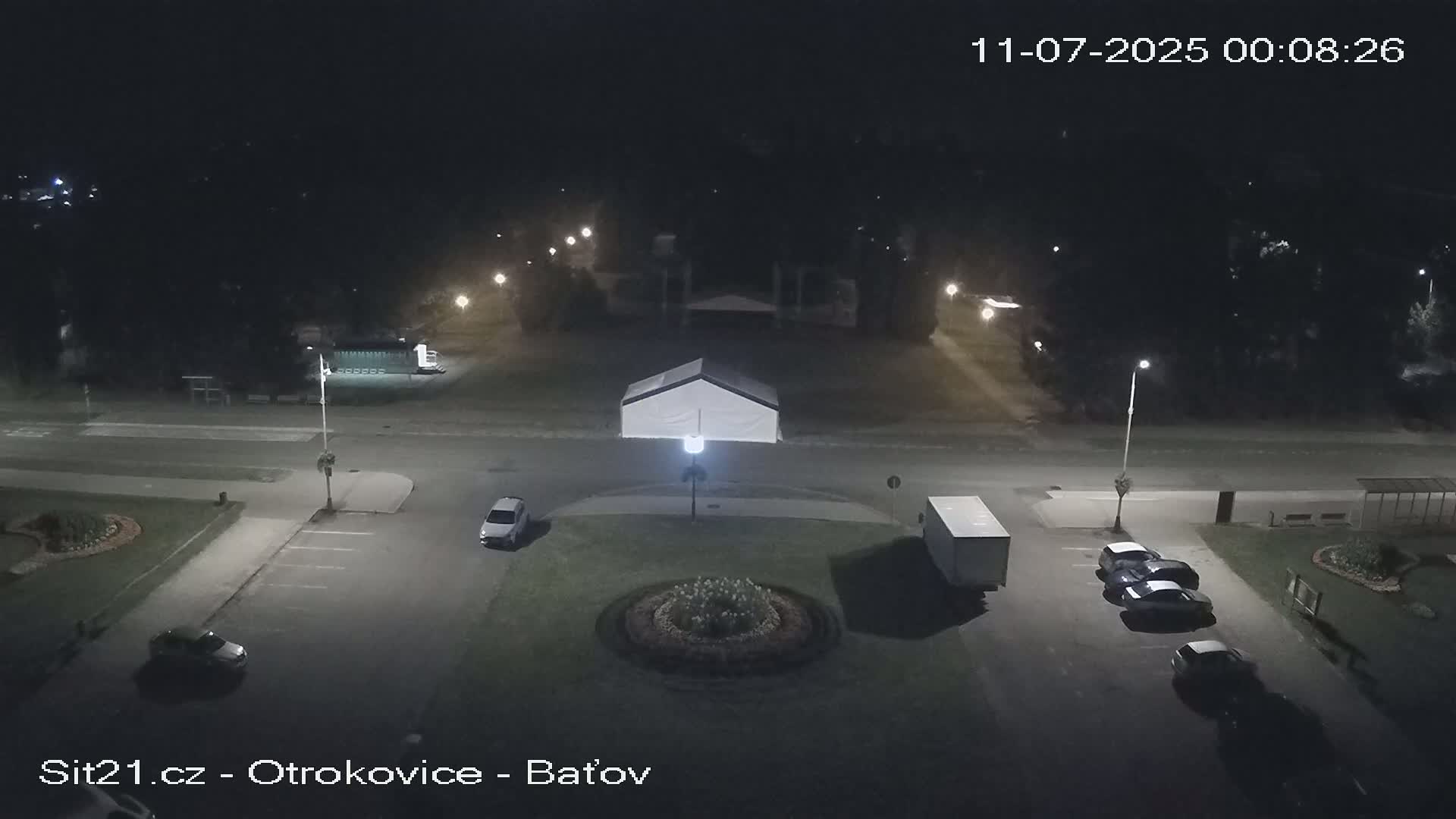 Otrokovice Batov Community Center Park & Flood Memorial Live Cam -  Otrokovice, Zlin, Czechia